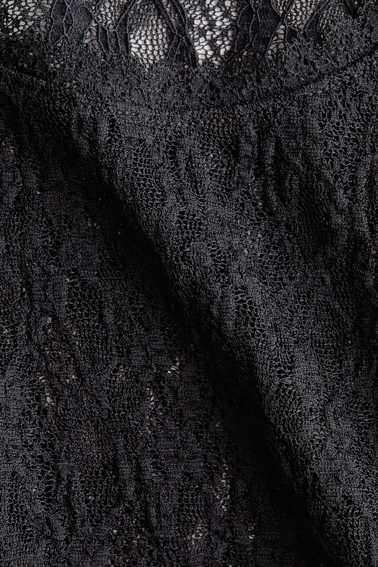 Боди Look, стринги, кружево, джерси — H&M, цвет: Чёрный — фото 6