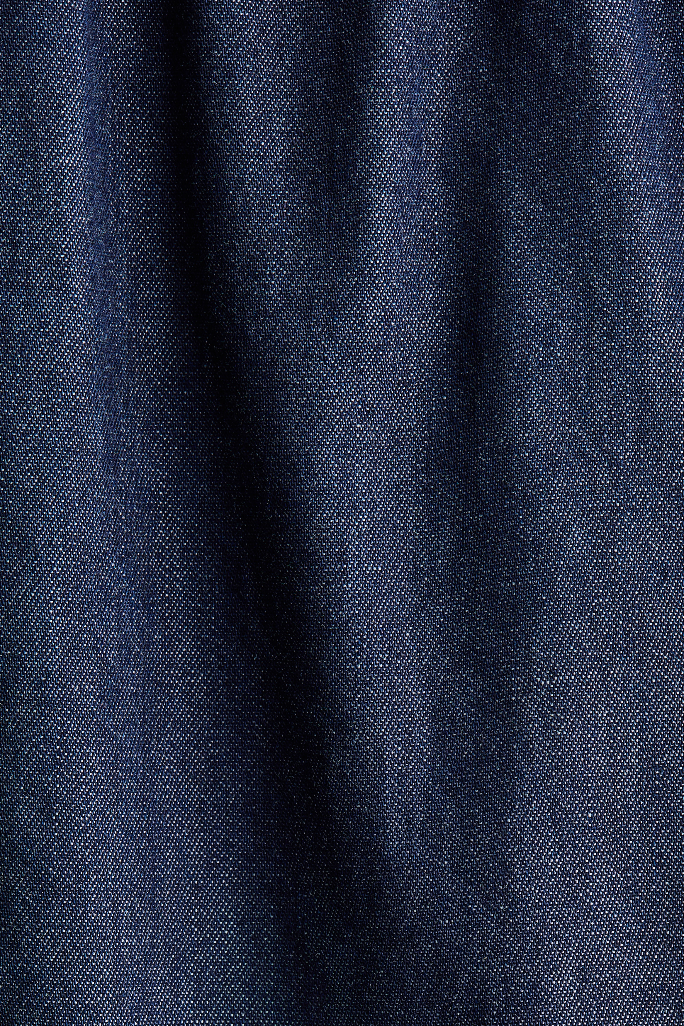 Denim drawstring trousers