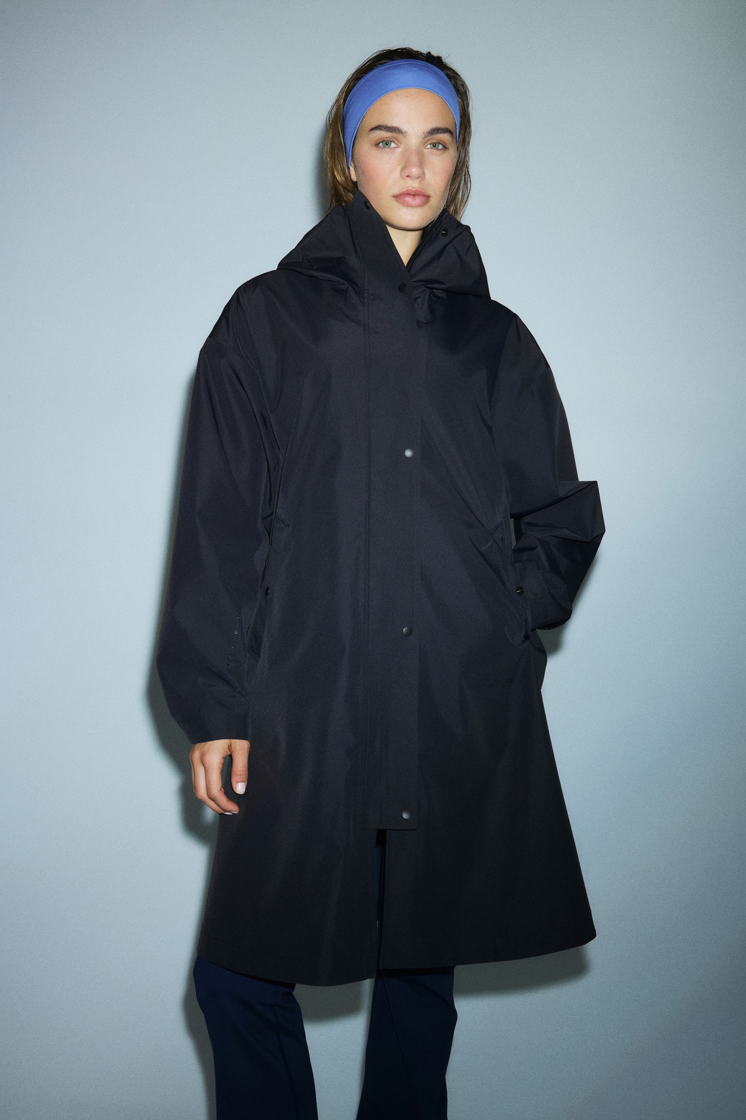 Rain parka with StormMove™ - Black - 5