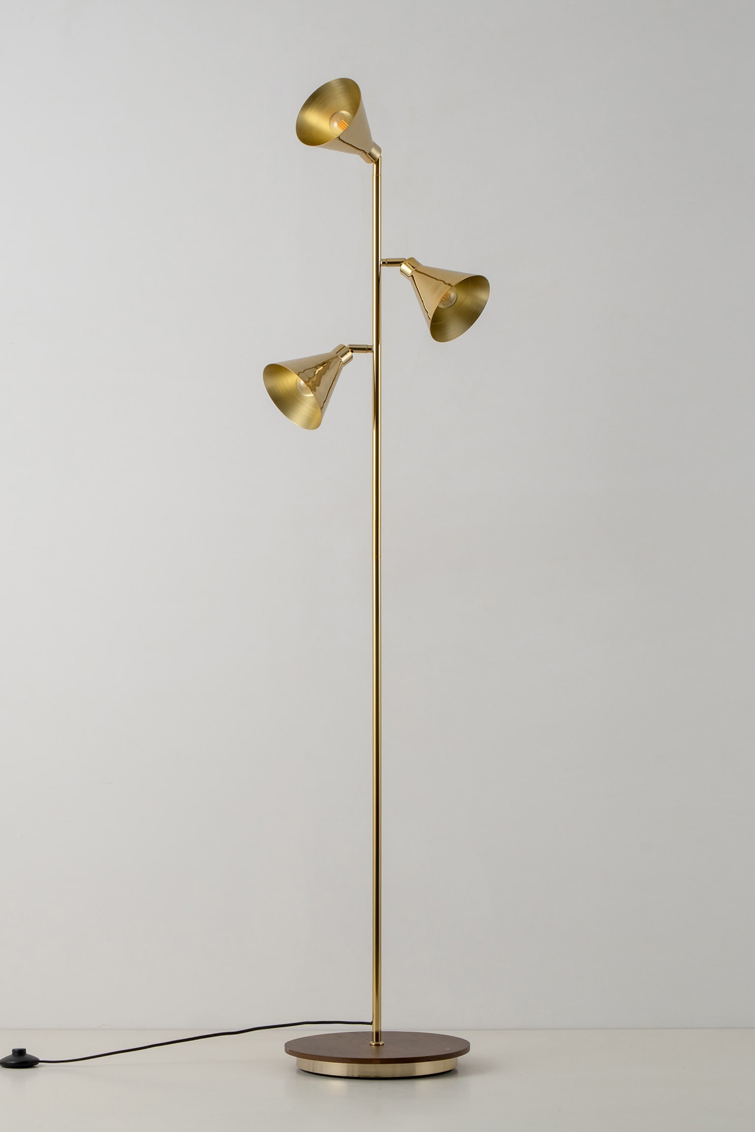 Cone Floor Lamp - Gold - 5