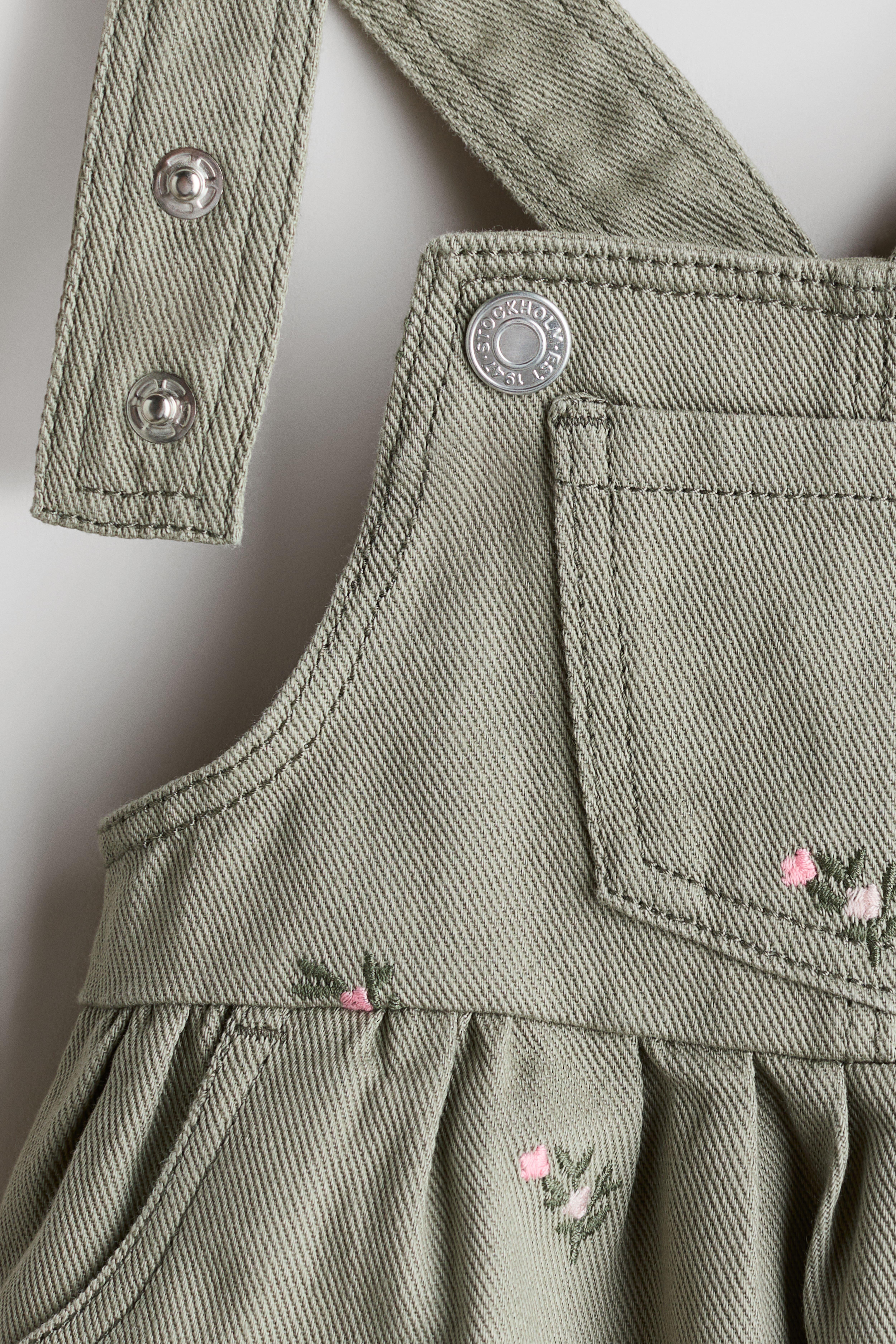 2-Piece Overall Dress and Top Set