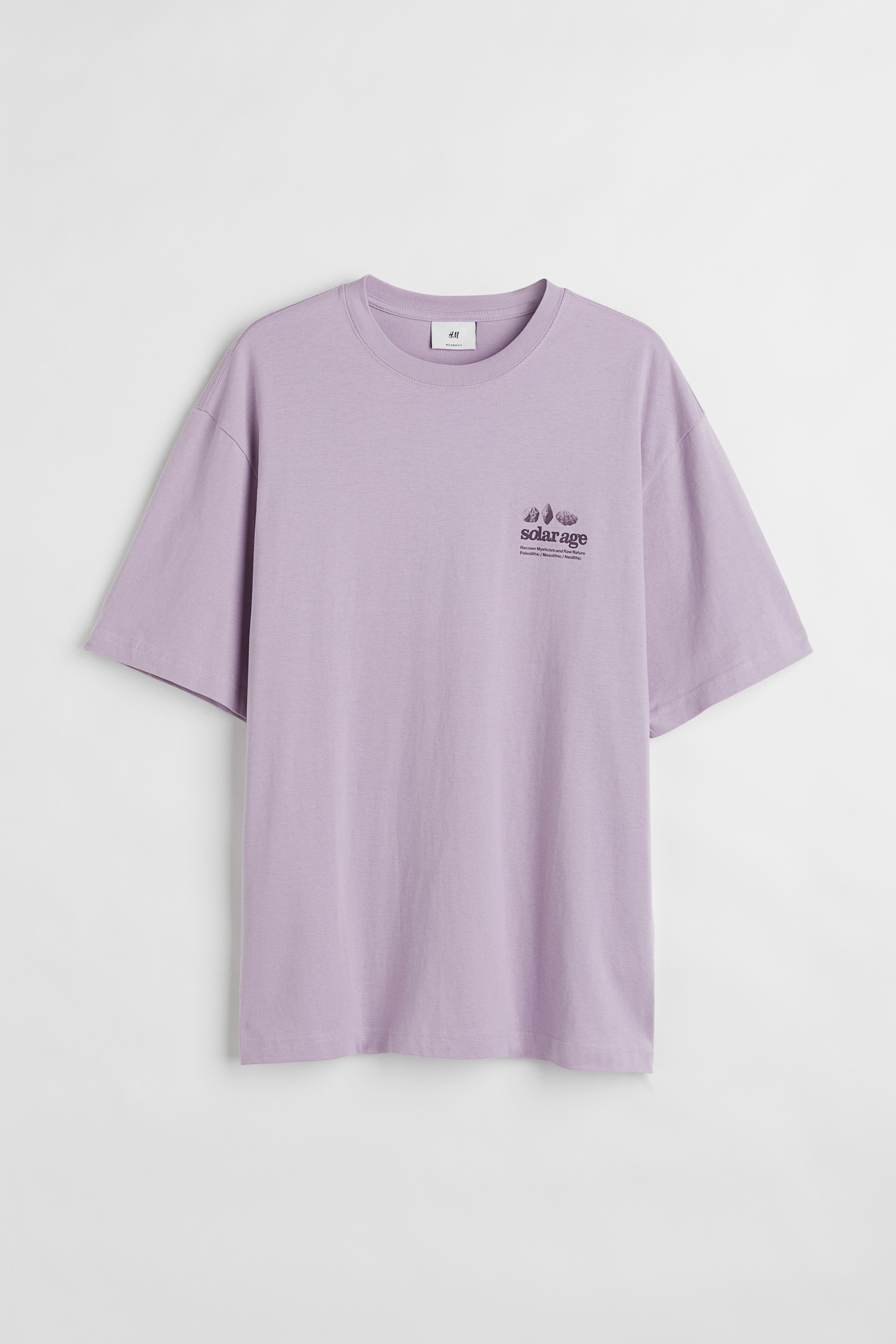 H&m purple shirt best sale