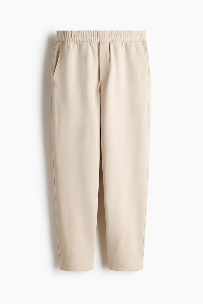 Joggers Regular Fit - Bege claro/Creme/Preto - 1