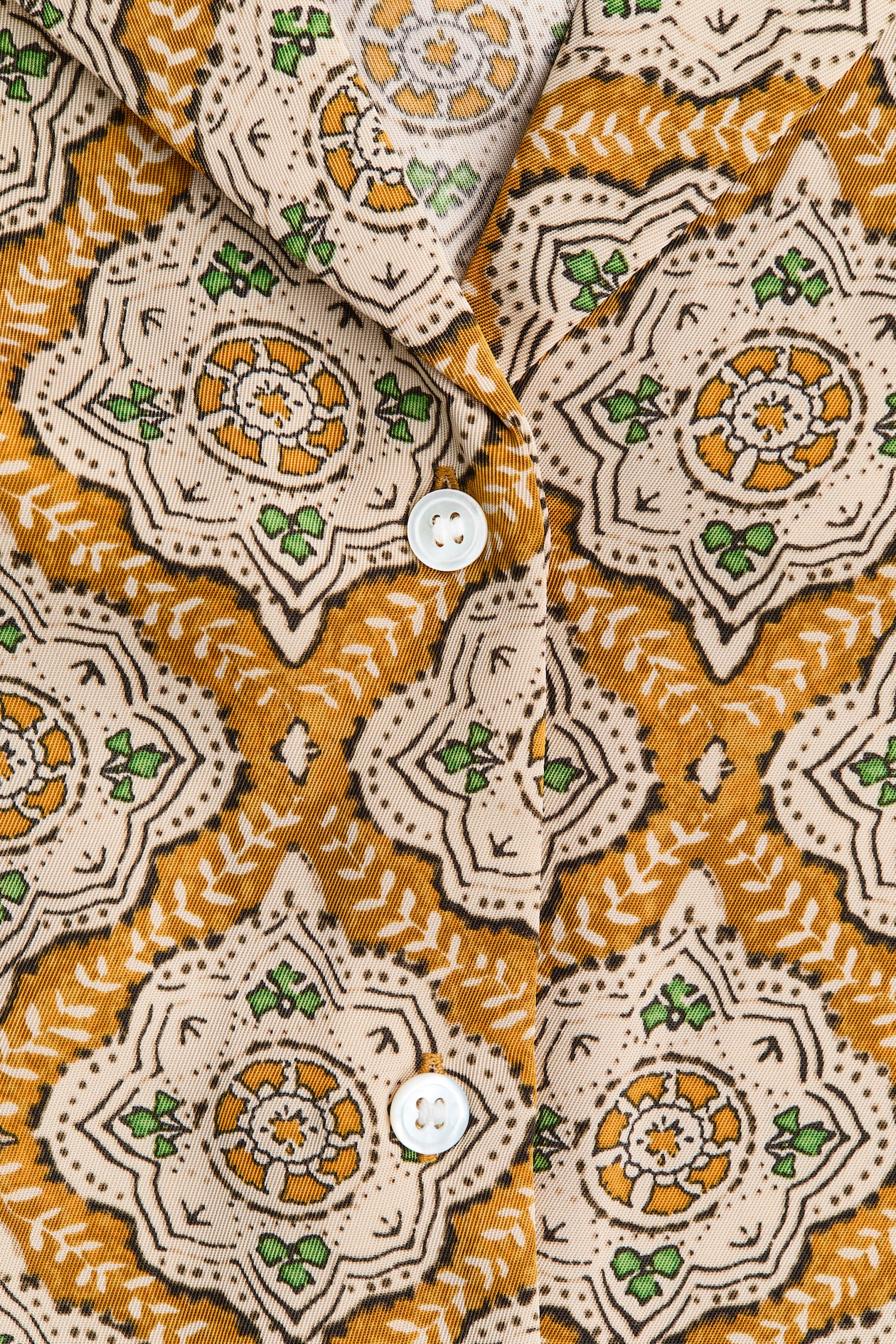 Patterned Resort Shirt - image 4