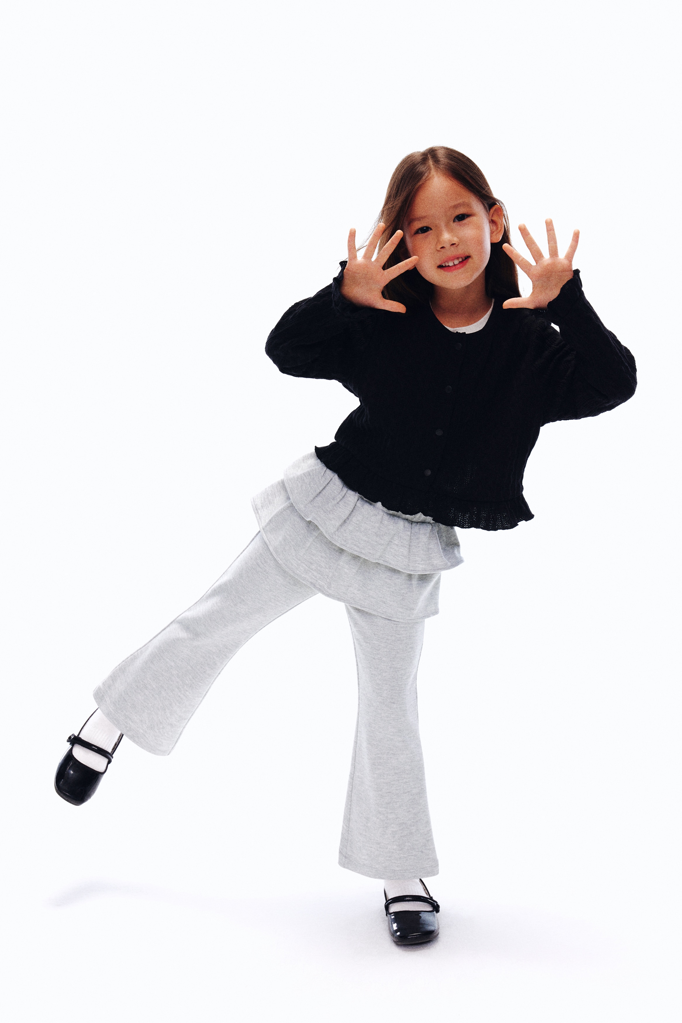 H & M - ソーンインスカートレギンス - グレー