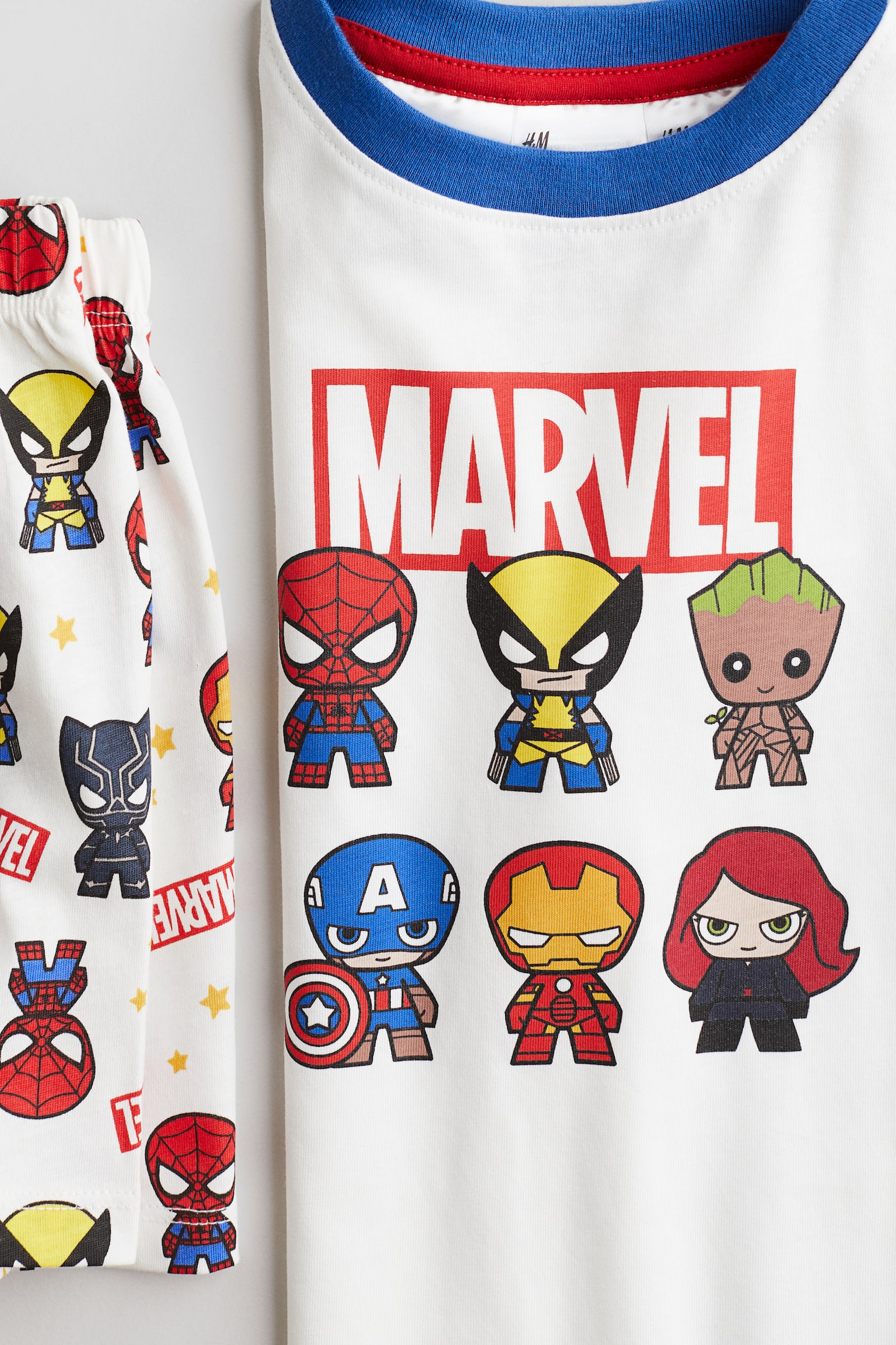 Printed cotton pyjamas - White/Marvel Comics - 2