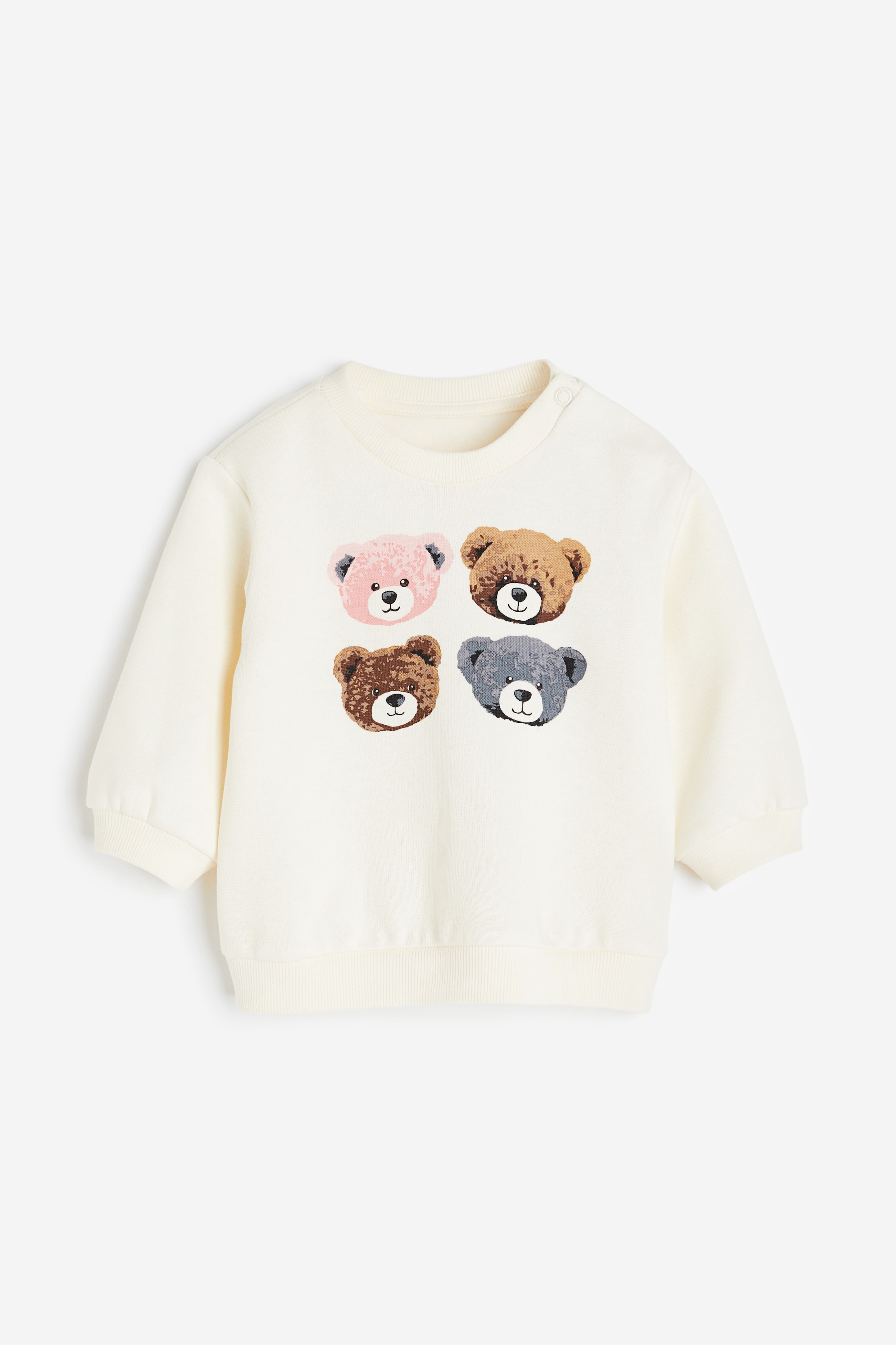 Moschino Bear Chain Printed White Sweaters Small store