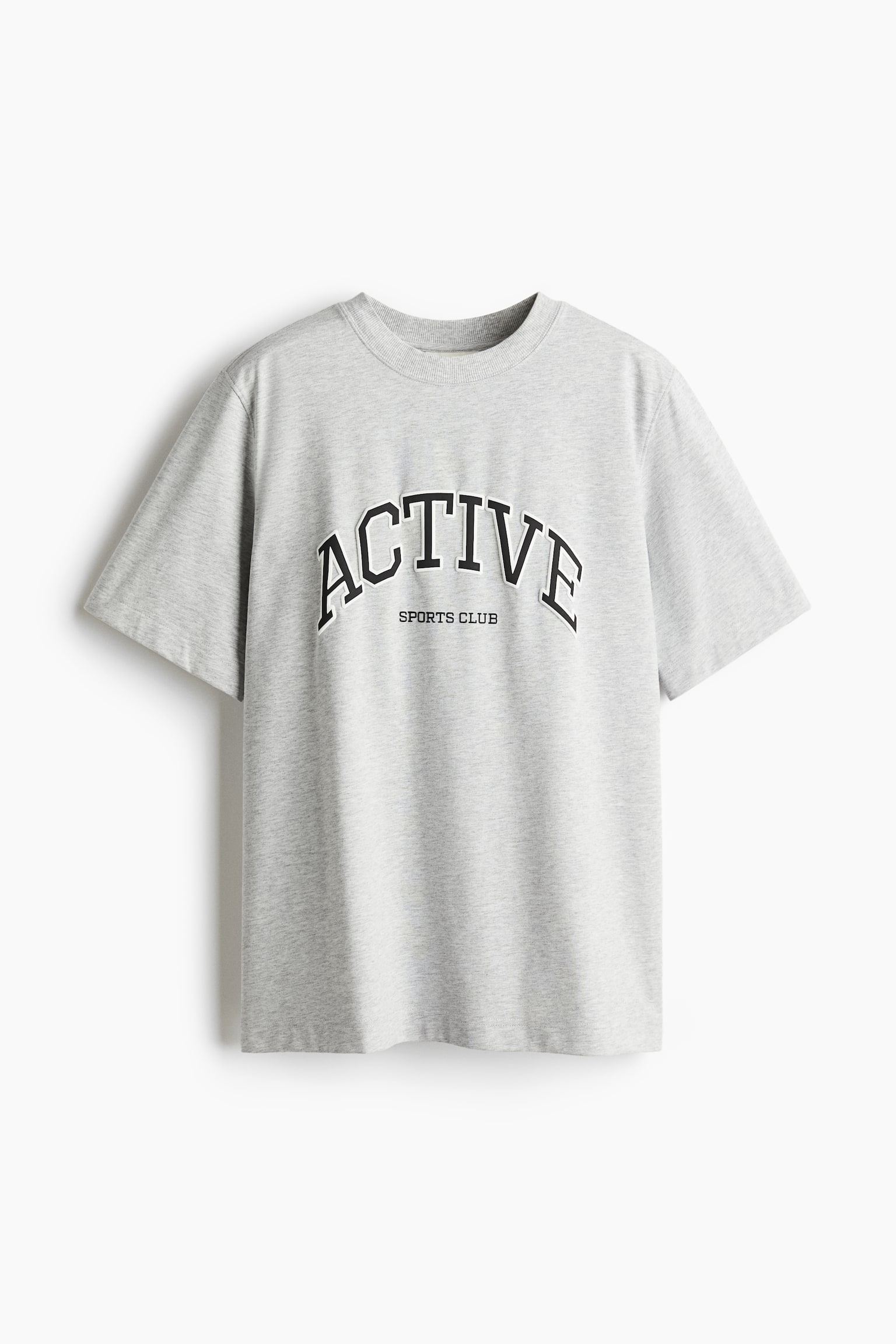 Sports top in DryMove™ - Grey marl/Active/White/Active - 2