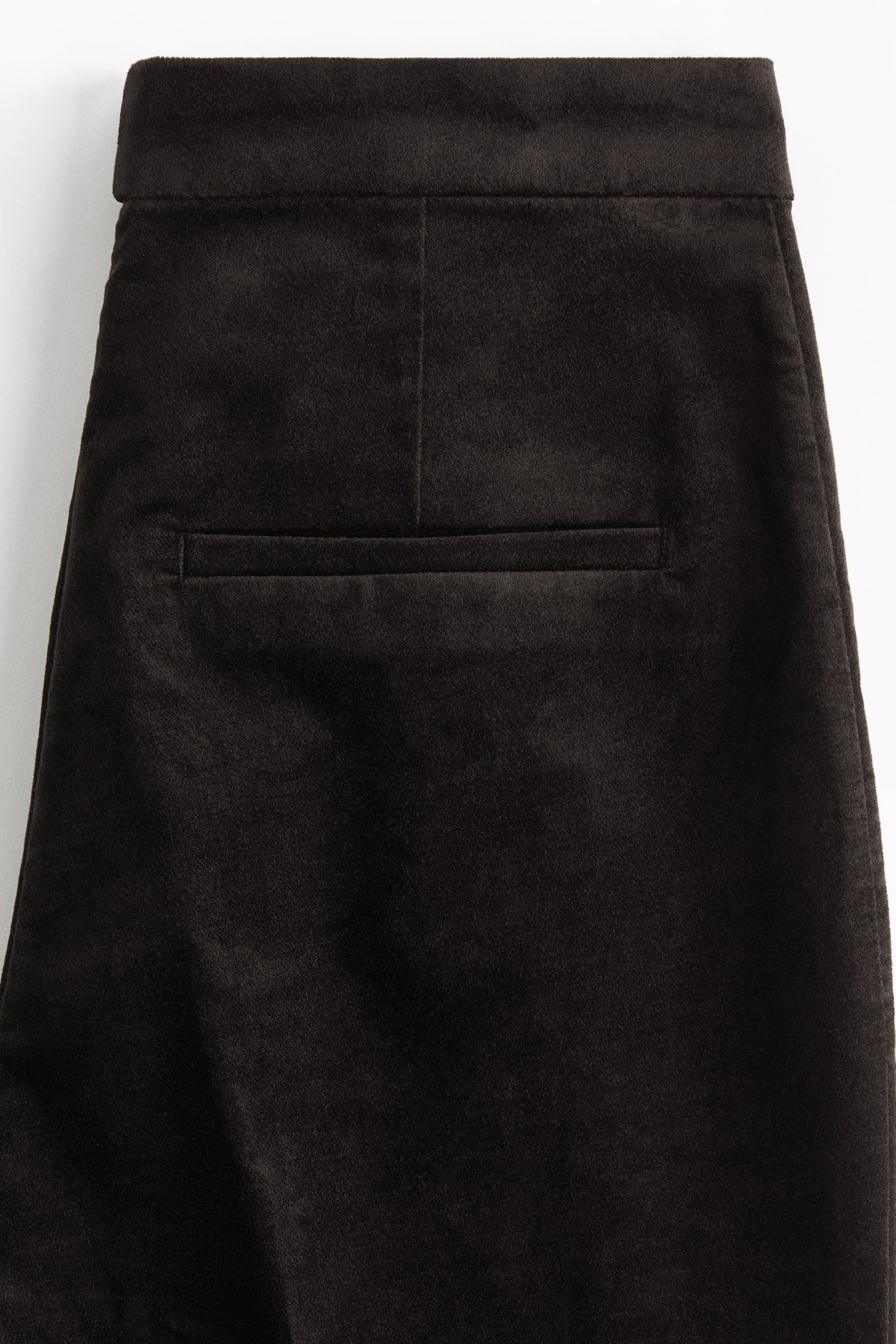 ベルベットフレアパンツ - ブラック - 6
