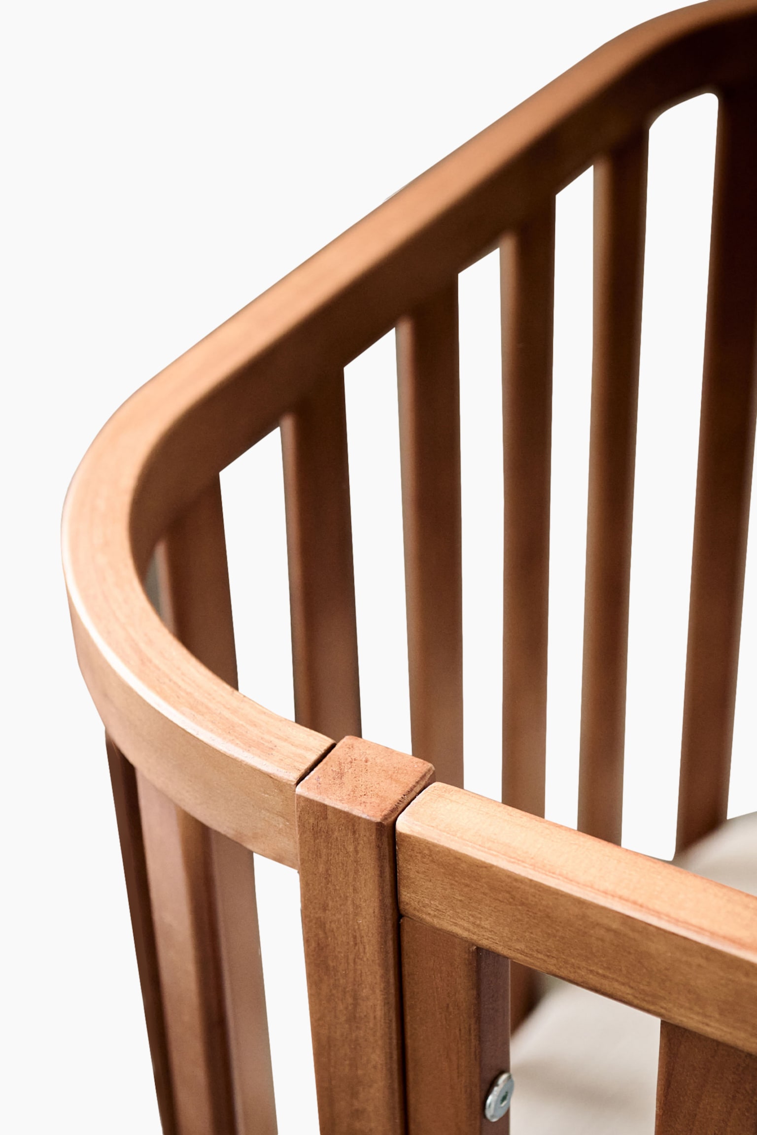 Ovaal Ledikant - Cocoon - Walnoot - 4