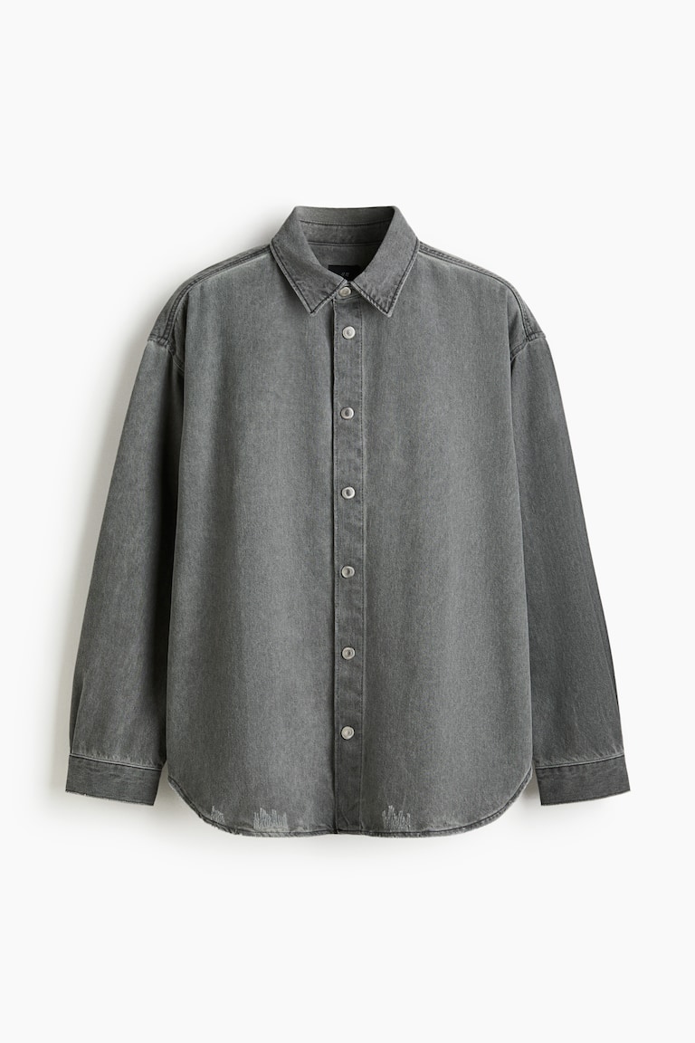 Rest Day Rhythm — Oversized Fit Denim shirt