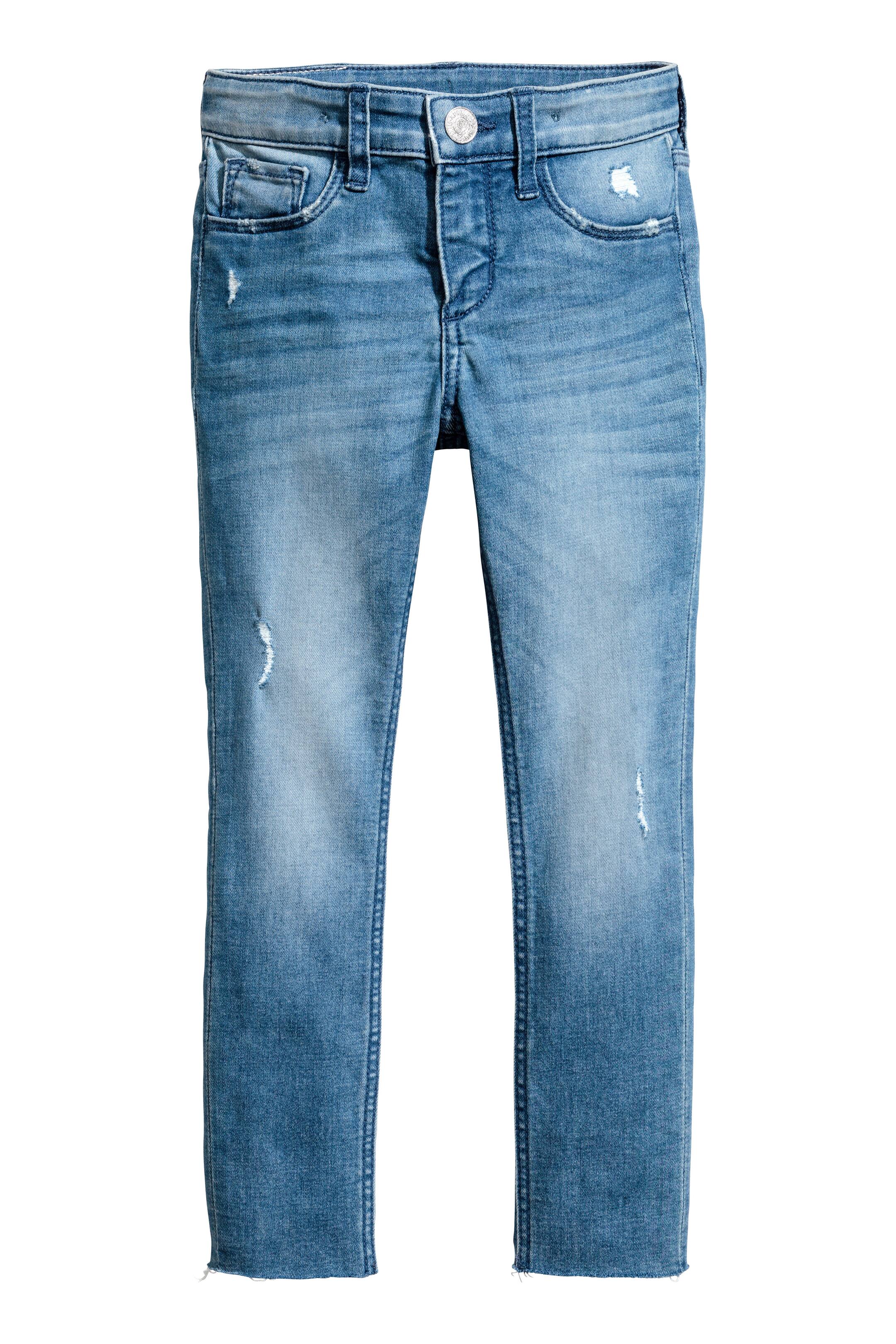 View larger image: Skinny fit Worn Jeans - Denim blue - Kids | H&M GB 1