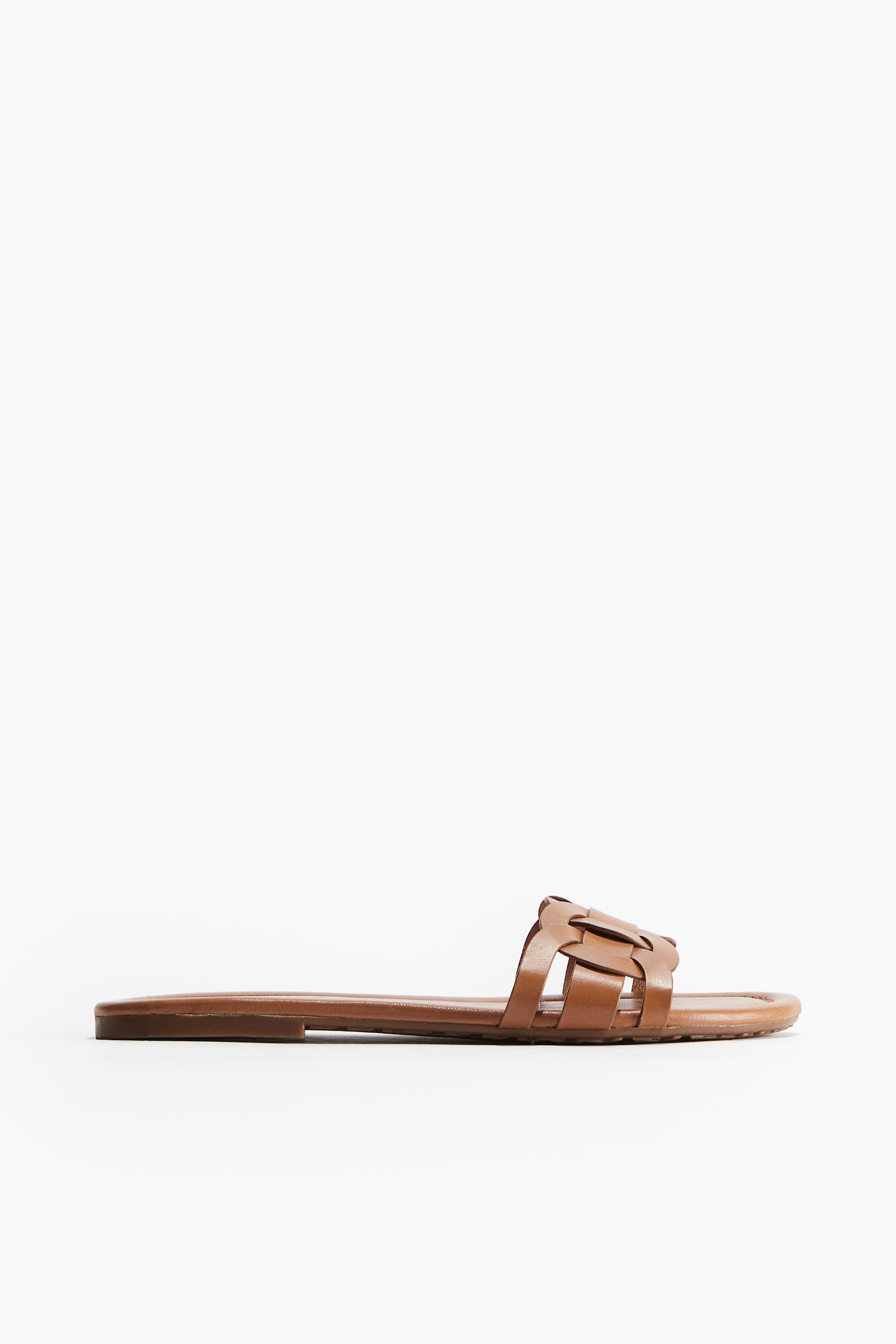 Leather Sandals - Light brown/Black/Burgundy - 2