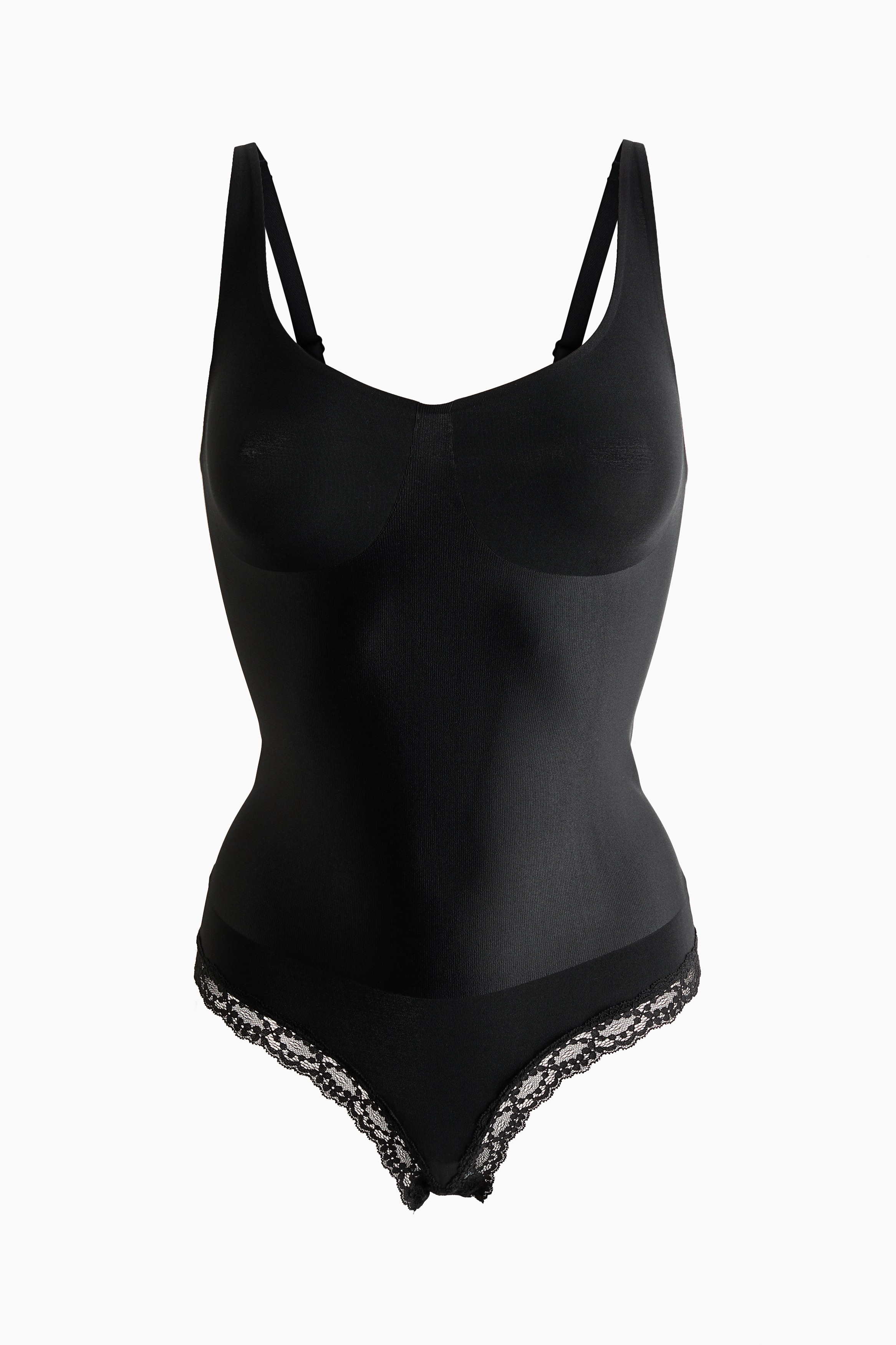 Seamless Light Shape Body - Sort/Brun