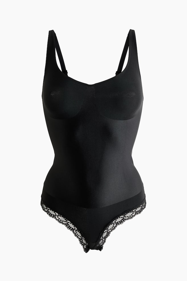 Body seamless Light Shape - Negro/Marrón - 1