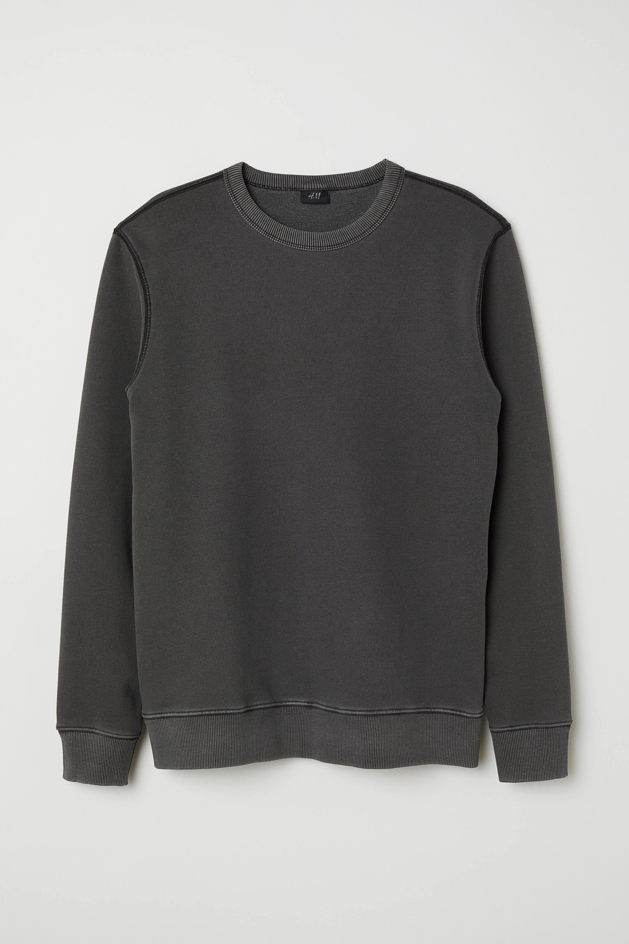 View larger image: Sweatshirt - Dark grey - Men | H&M 1