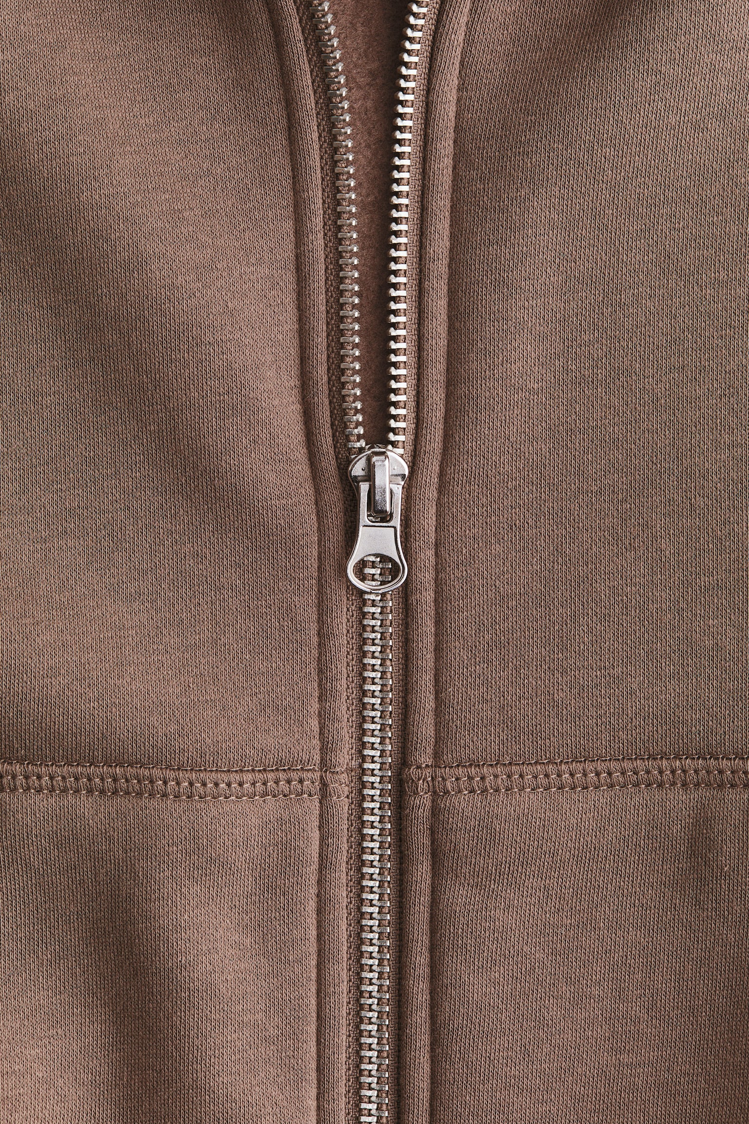 Zip-through hoodie - Brown/Cream marl/Light grey marl/Light blue/Light pink/Black - 2
