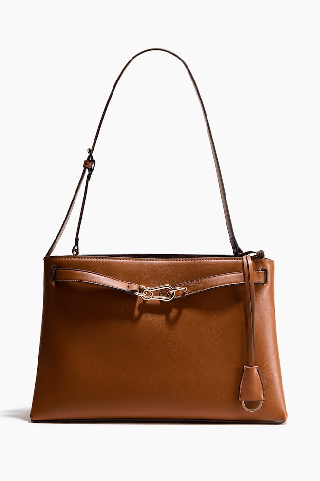 Shoulder Bag - Brown - 1