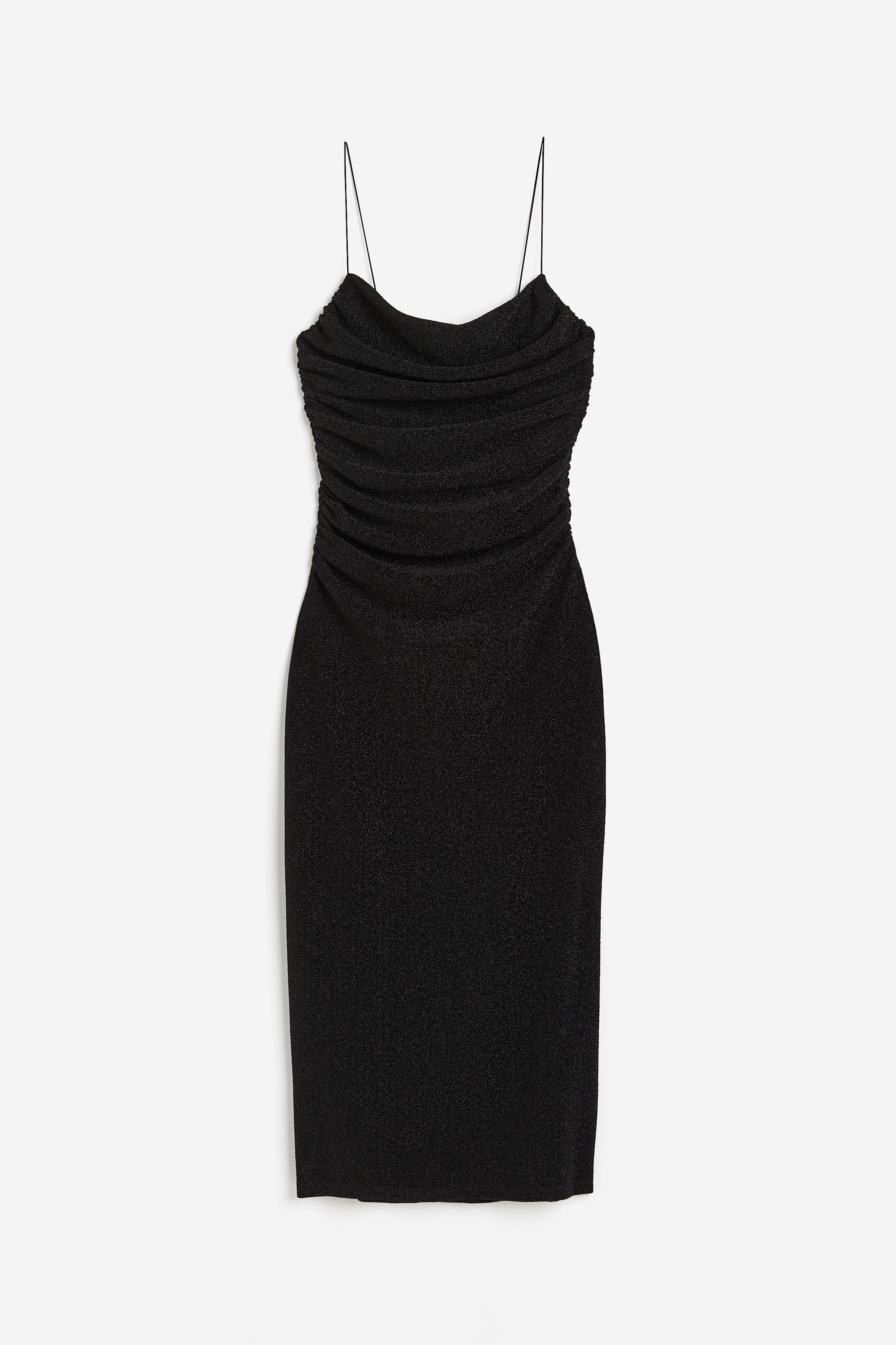 H&m fitted jersey dress online