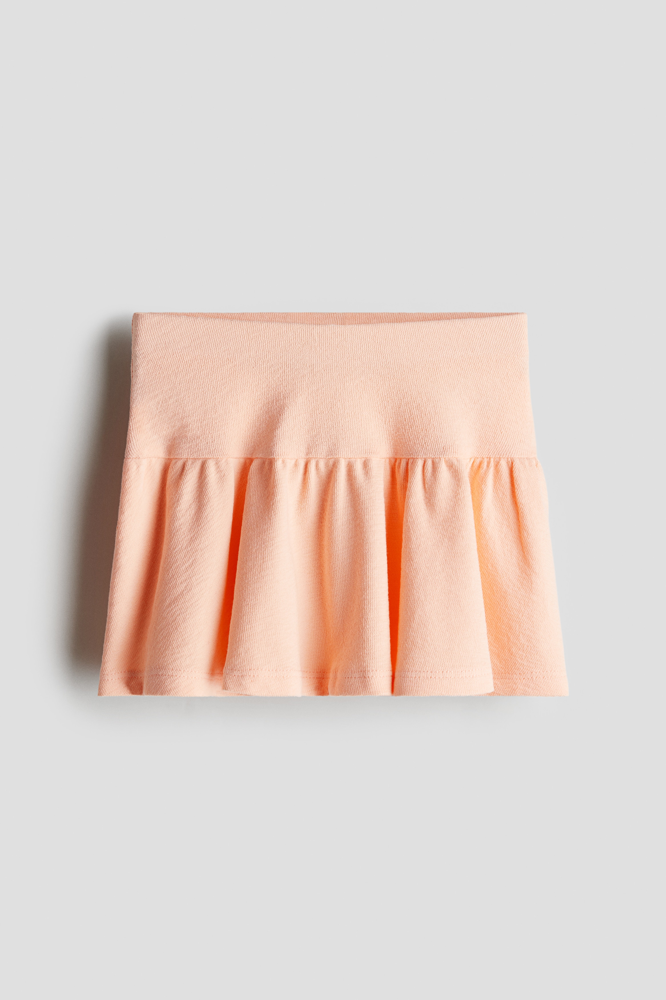 Crinkled jersey skirtModel