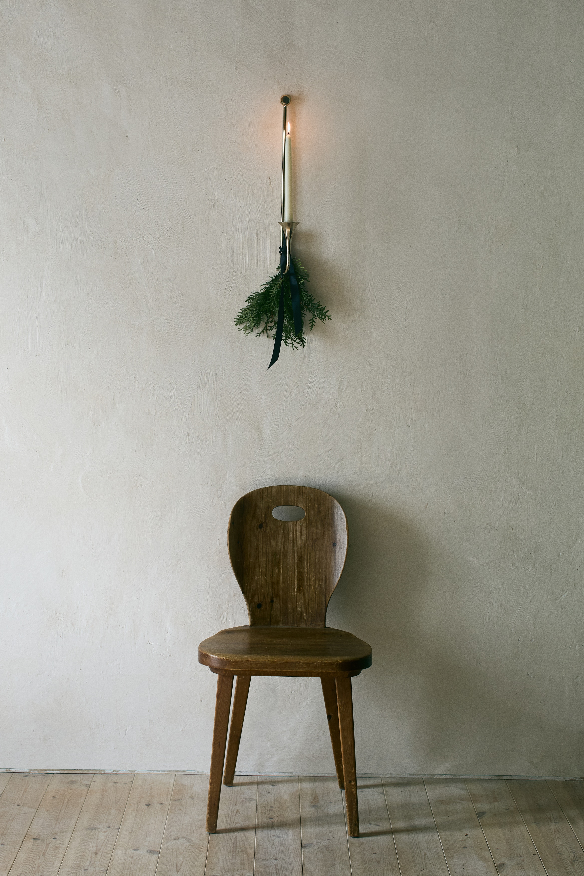 H & M - メタルウォールキャンドルホルダー - ゴールド