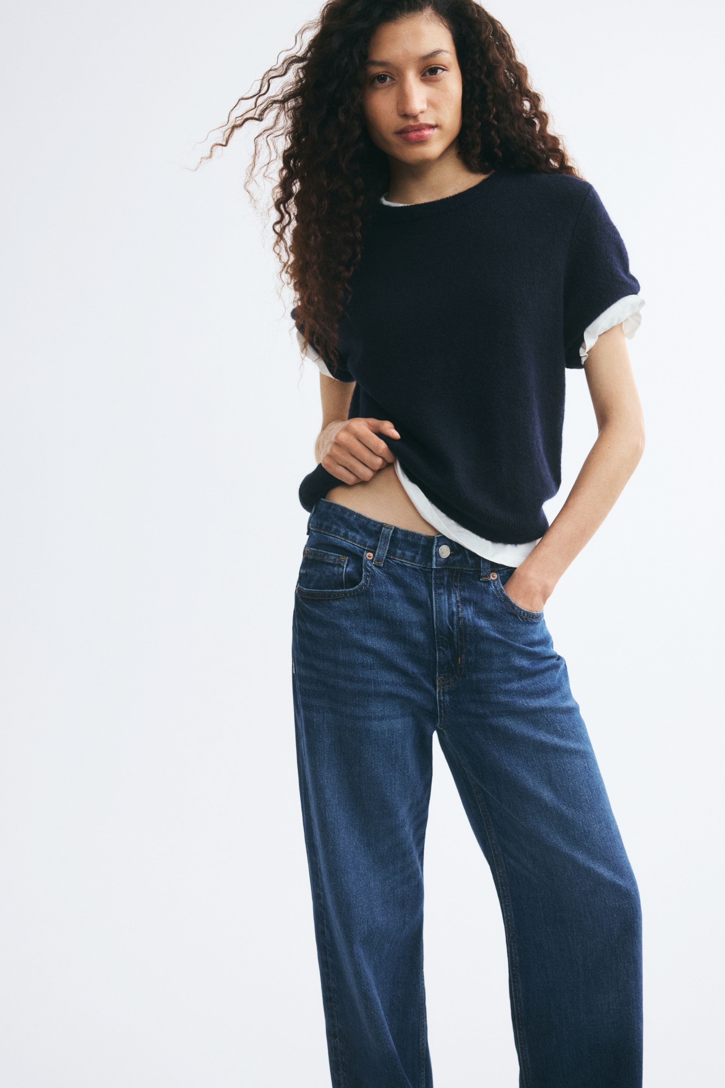 T-shirt en mailleModèle