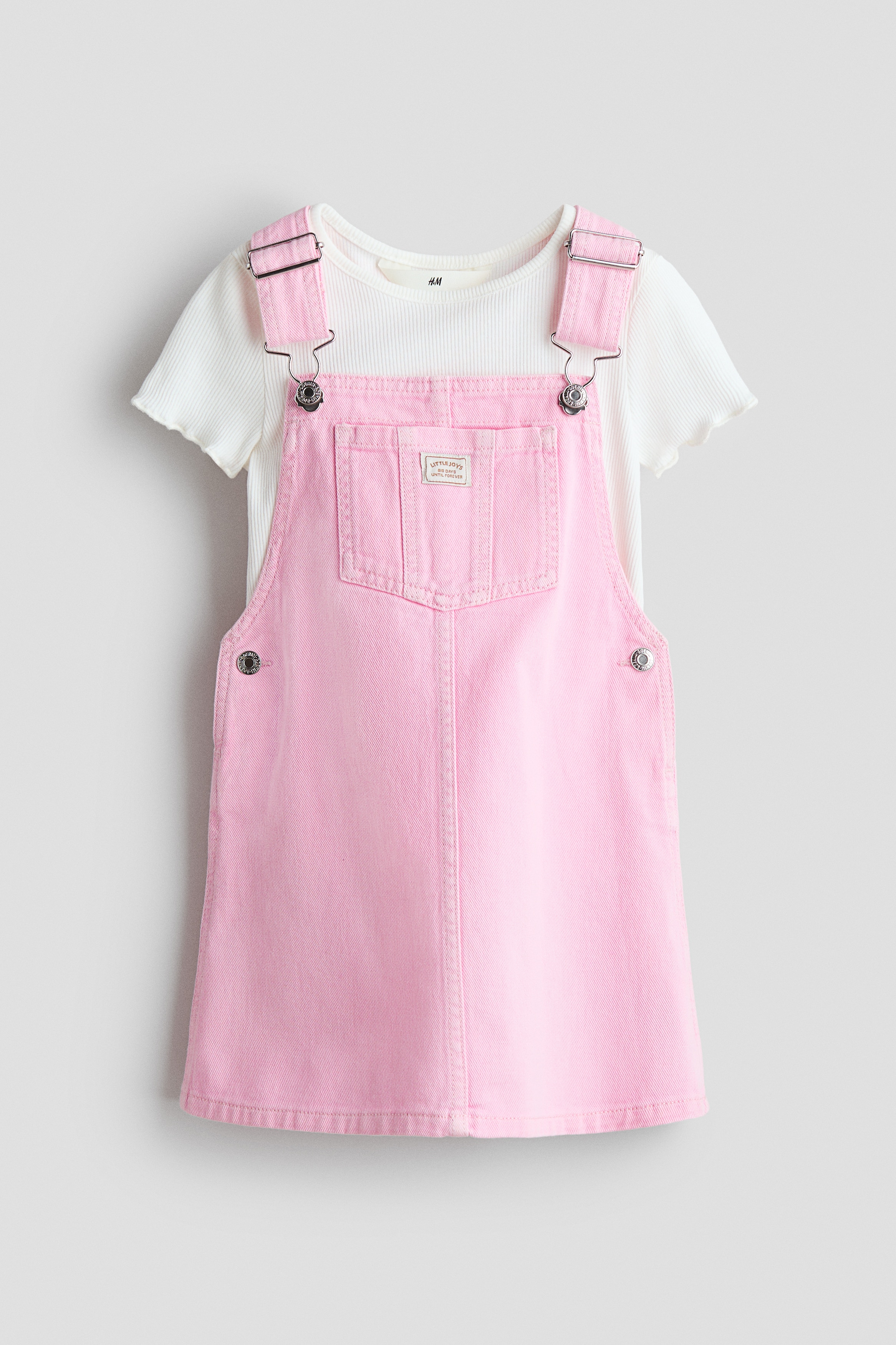 H & M - Zweiteiler aus Baumwolle - Rosa - Kinder