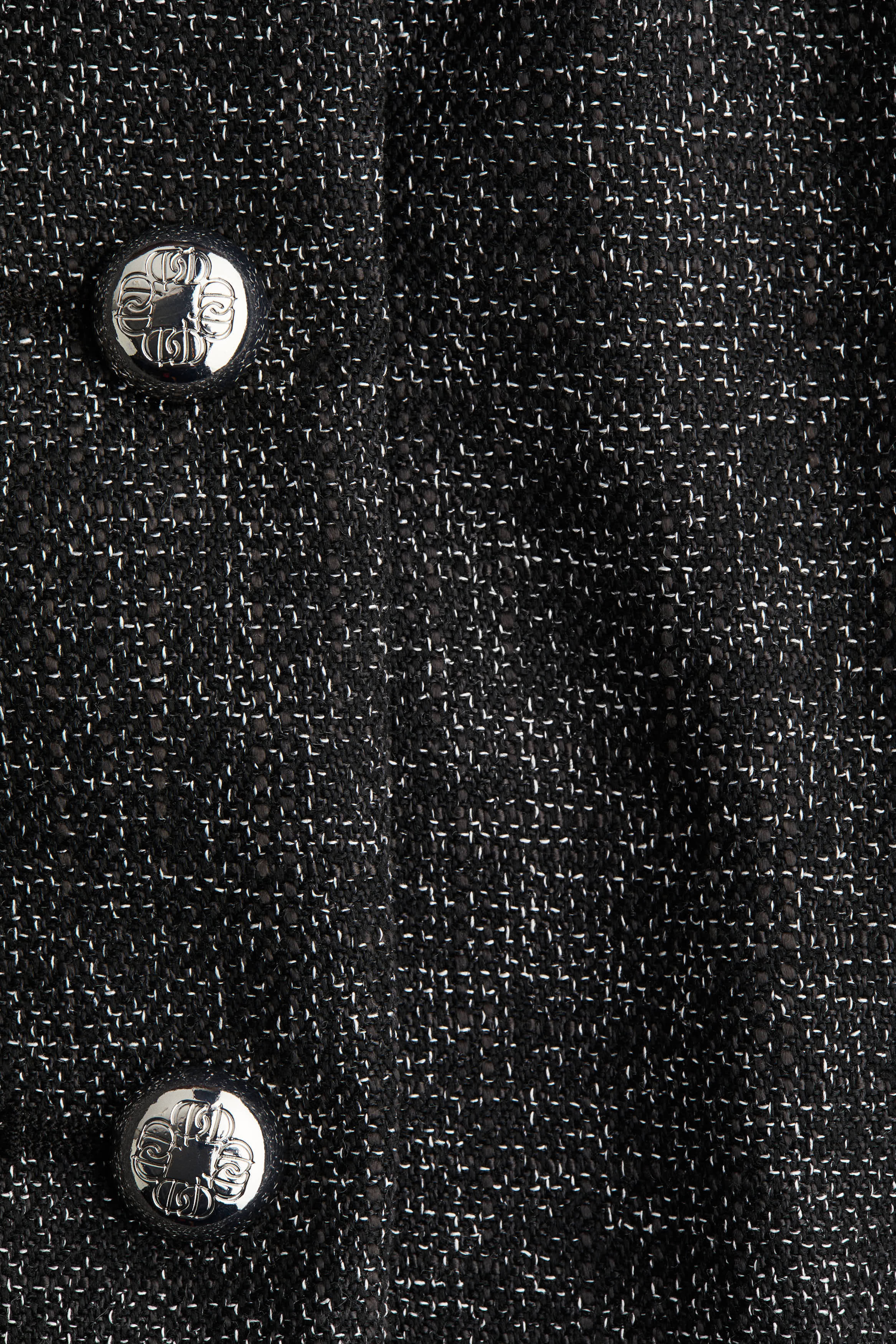 Bouclé Jacket with Collar