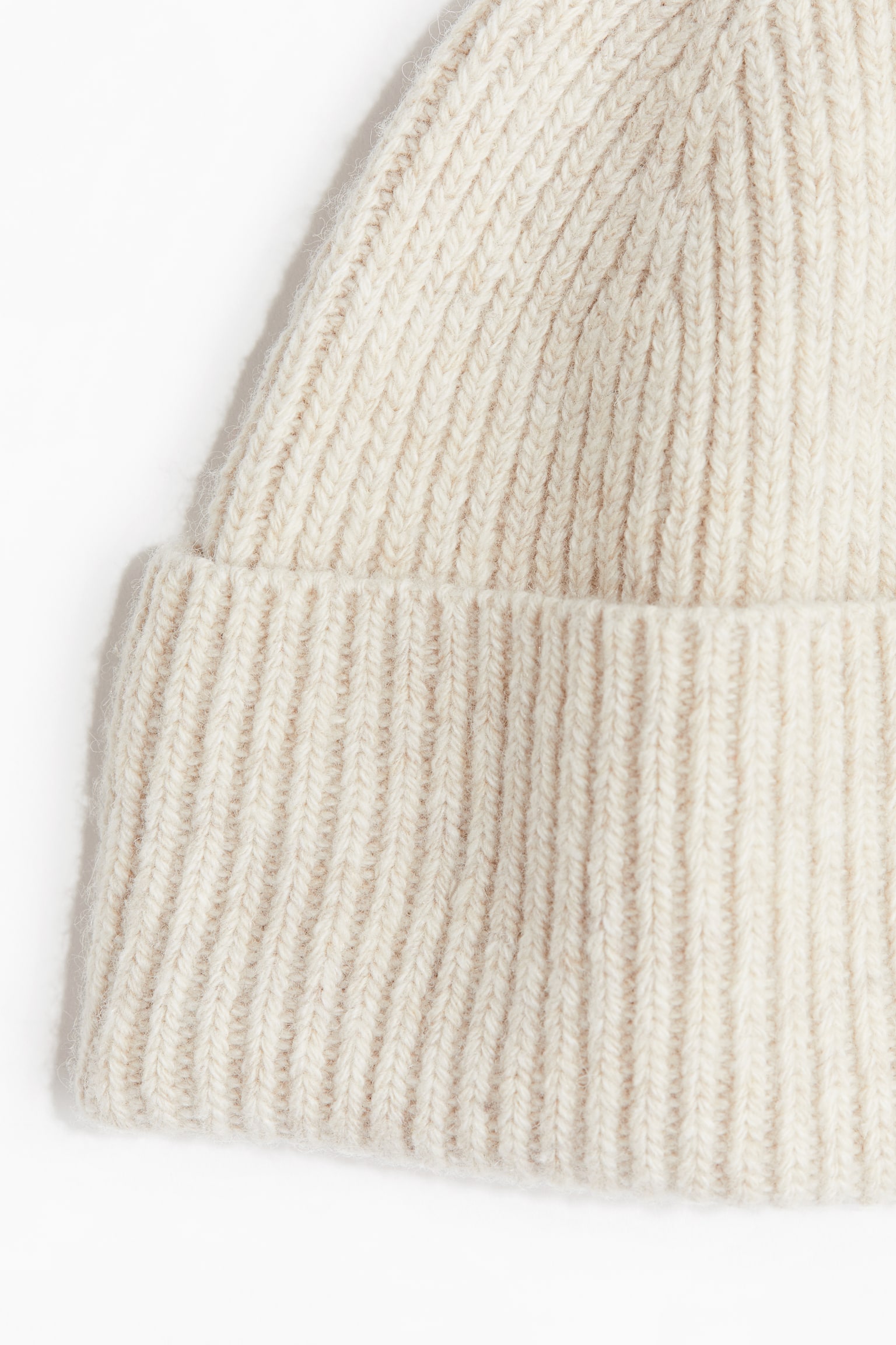 Rib-knit wool-blend hat - Cream/Black/Dark brown/Dark grey marl/Dark beige/Navy blue - 2