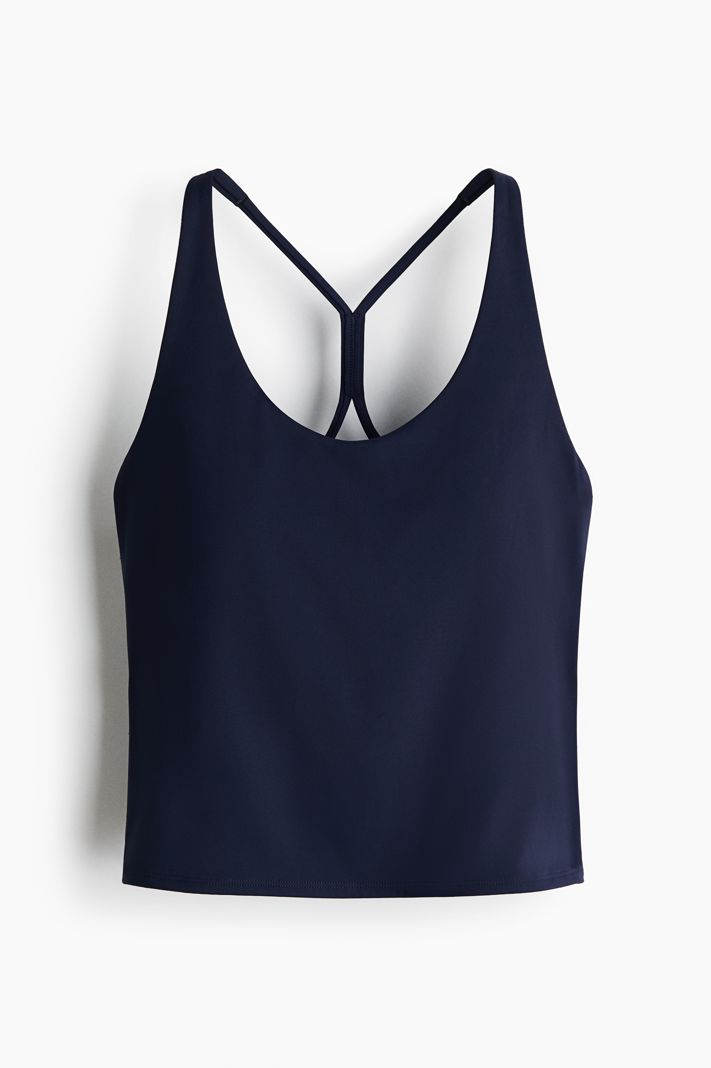 SculptMove™ Sports Tank Top - Navy blue/Ivory
