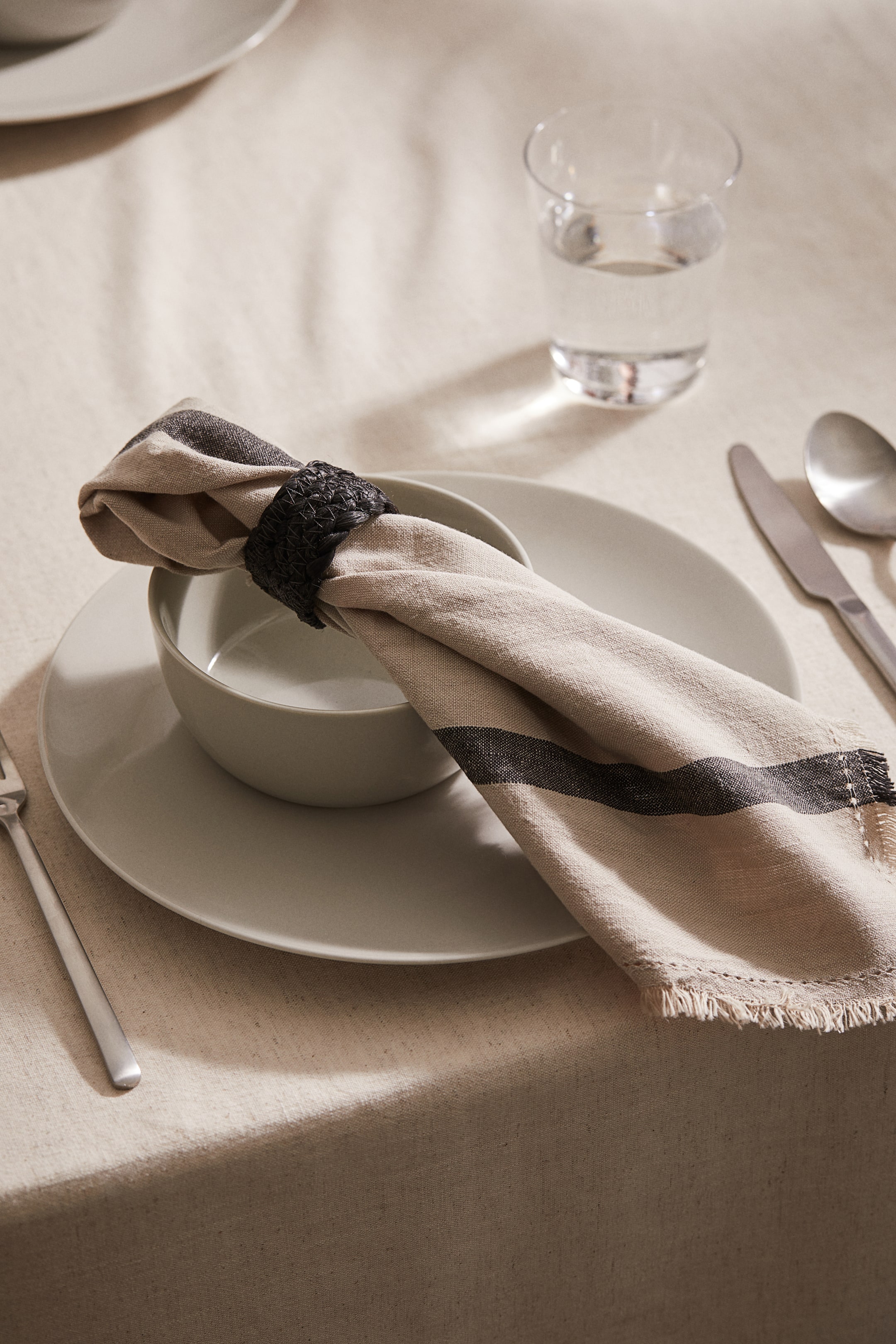 4-pack Jute Napkin Rings