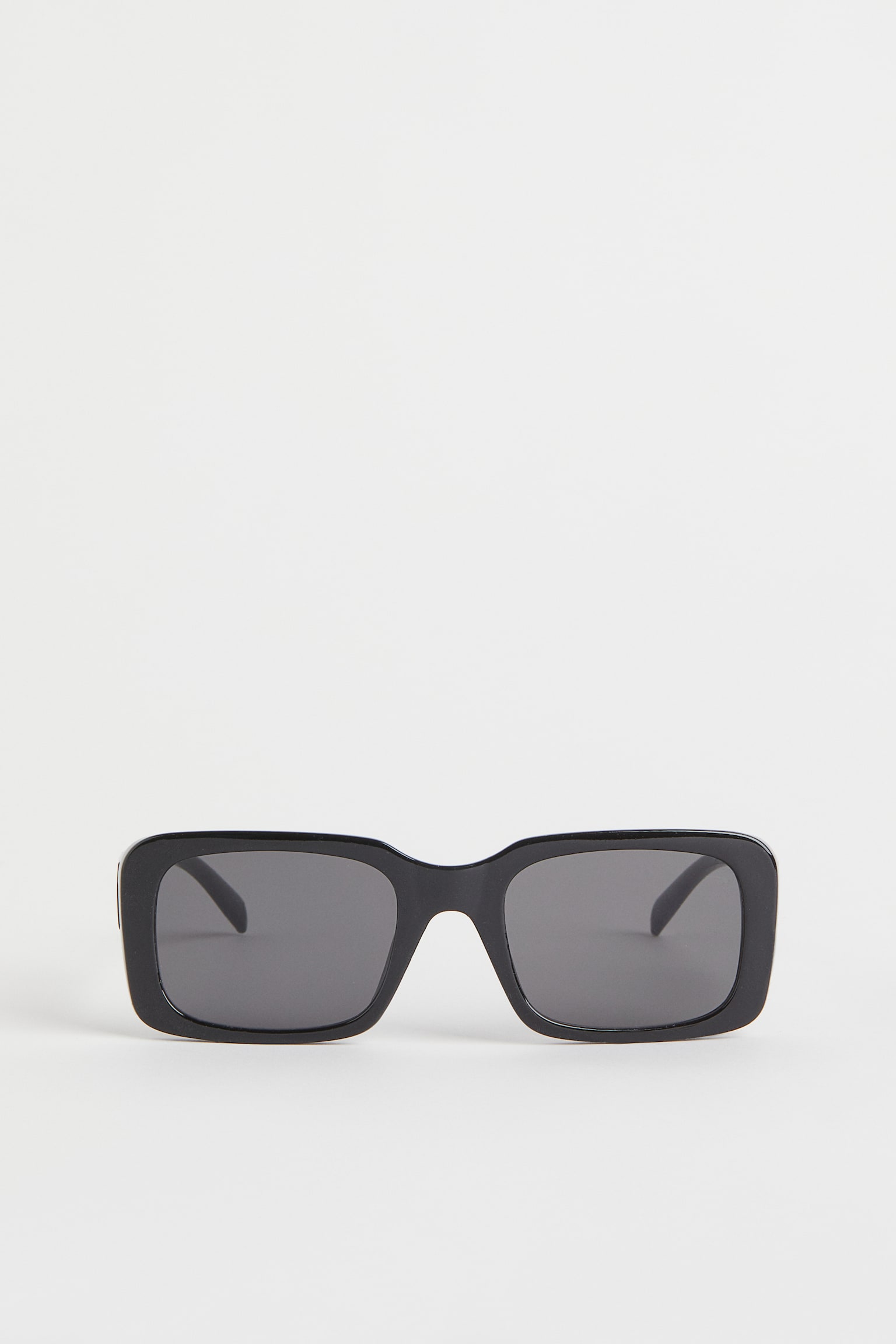 Rectangular sunglasses - Black - 2