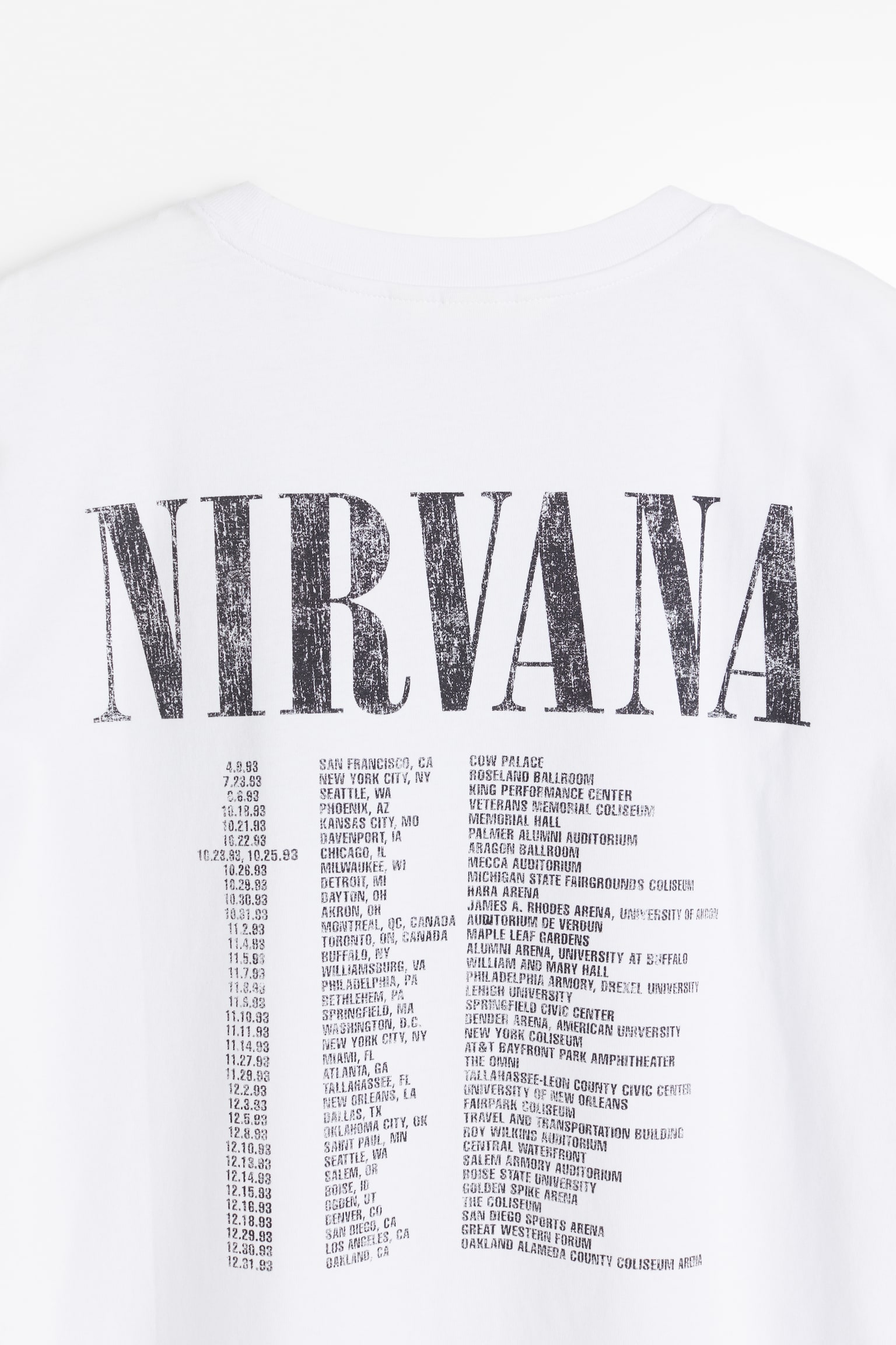 Print Tee - White/Nirvana/Dark grey/Elton John/White/AC/DC/Dark grey/Nirvana/Dark grey/Nirvana/Cream/The Rolling Stones/Light green/New York Jets/Dark grey/Mickey Mouse/Light grey marle/Mickey Mouse/Cream/The Rolling Stones/Dark grey/AC/DC/White/Mickey Mouse - 5