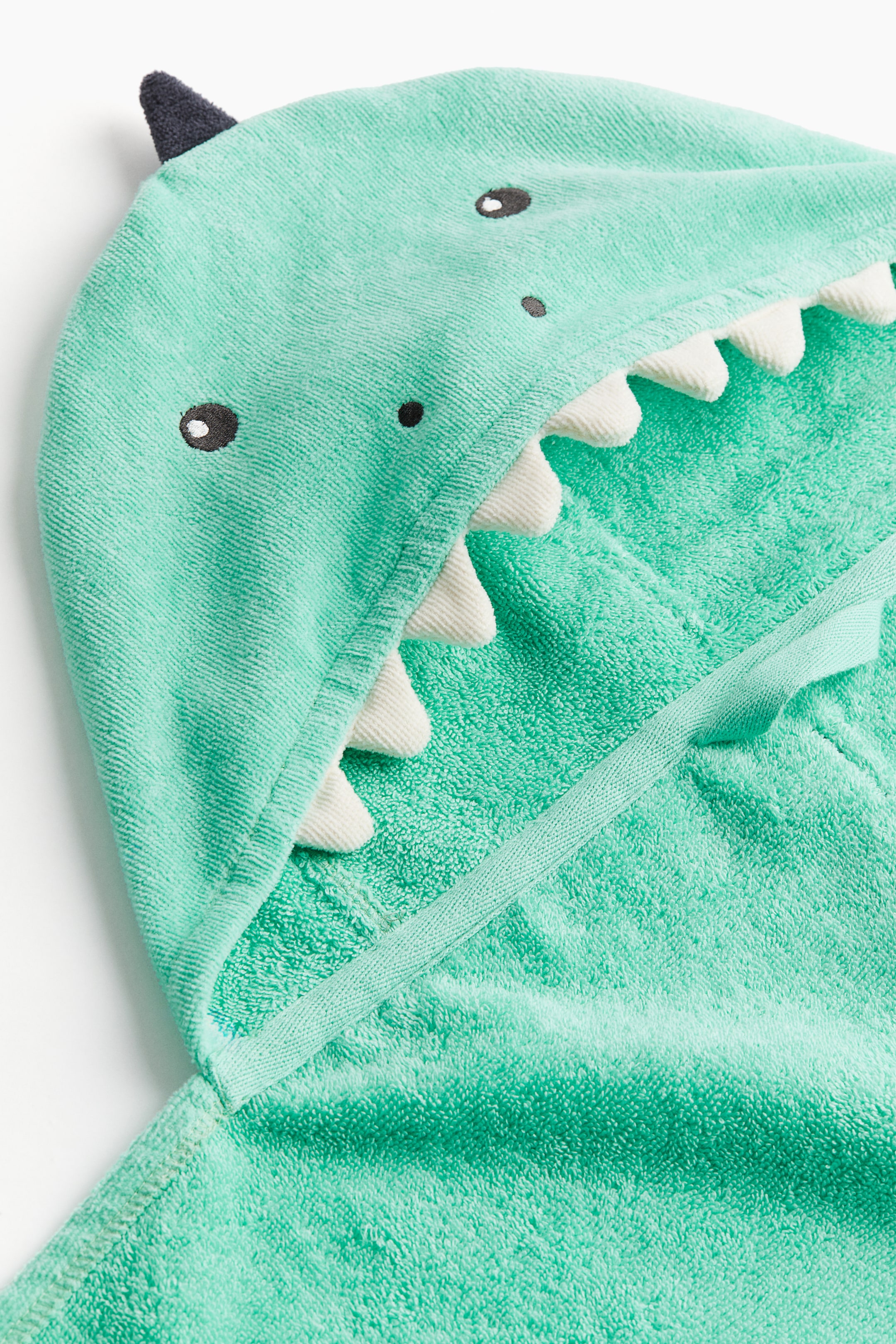 Hooded Bath Towel - Green/dinosaur - Home All | H&M US