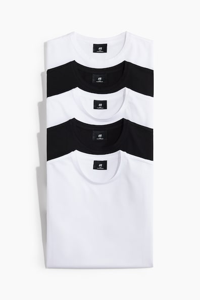 スリムフィットTシャツ 5枚セット