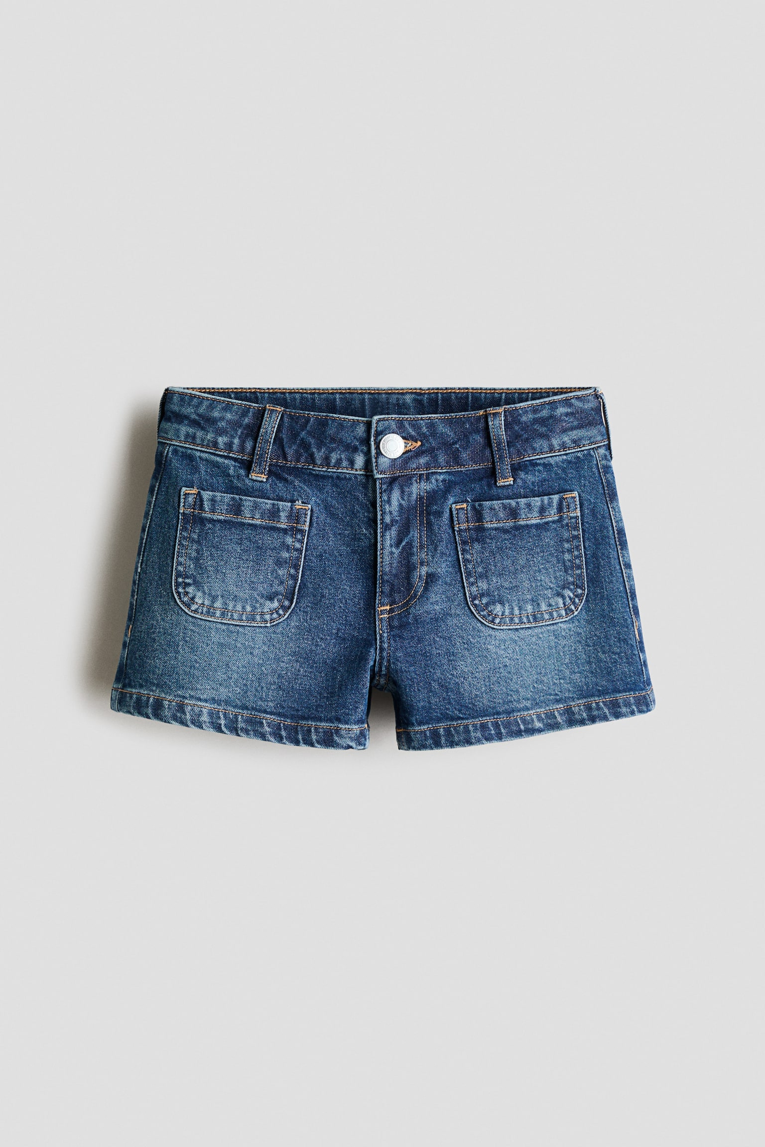 Shorts in denim Relaxed Fit - Blu denim