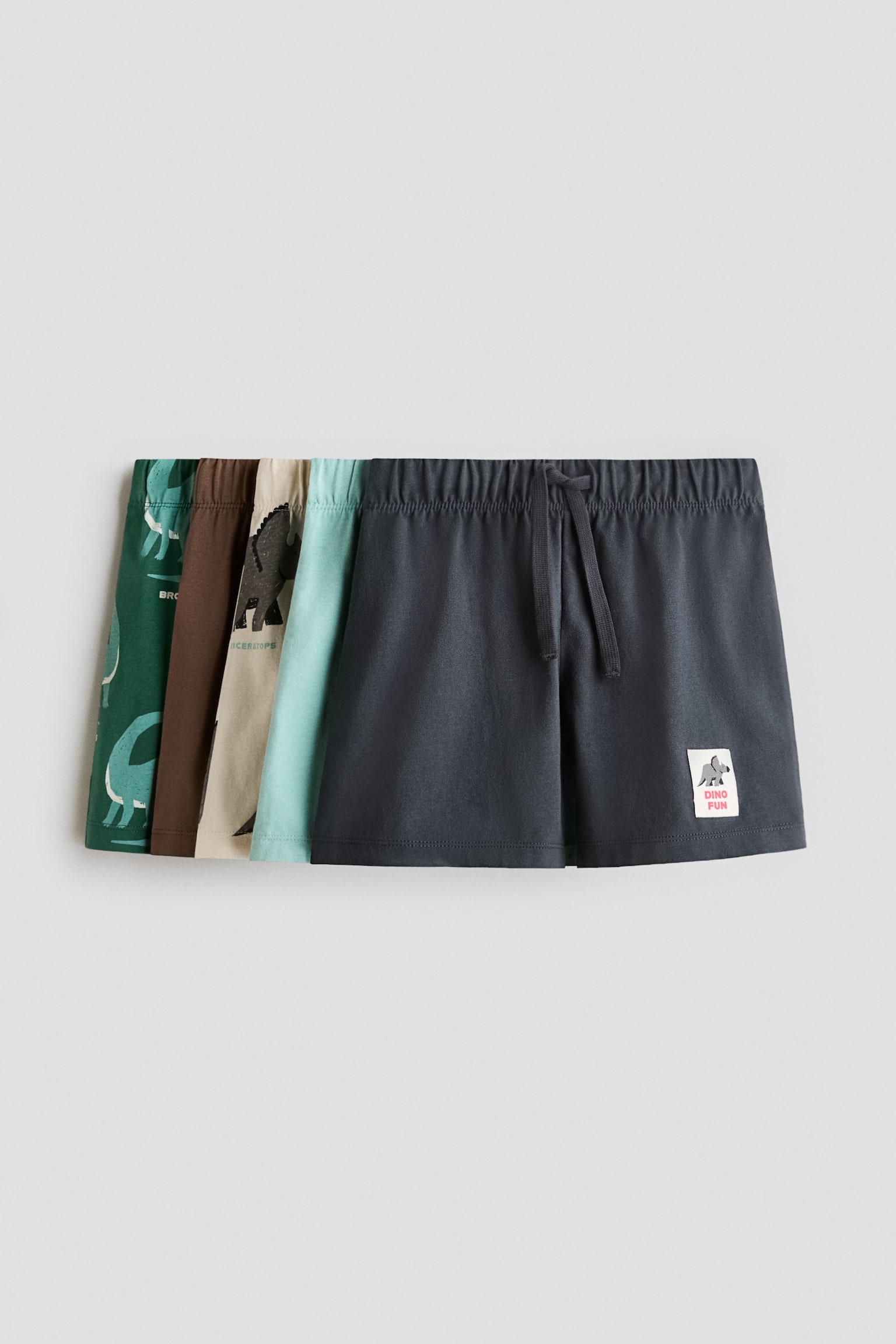 5-pack dra-på-shorts - 1