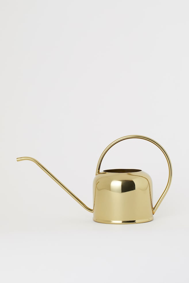 Metal watering can - Gold-coloured/Black - 4
