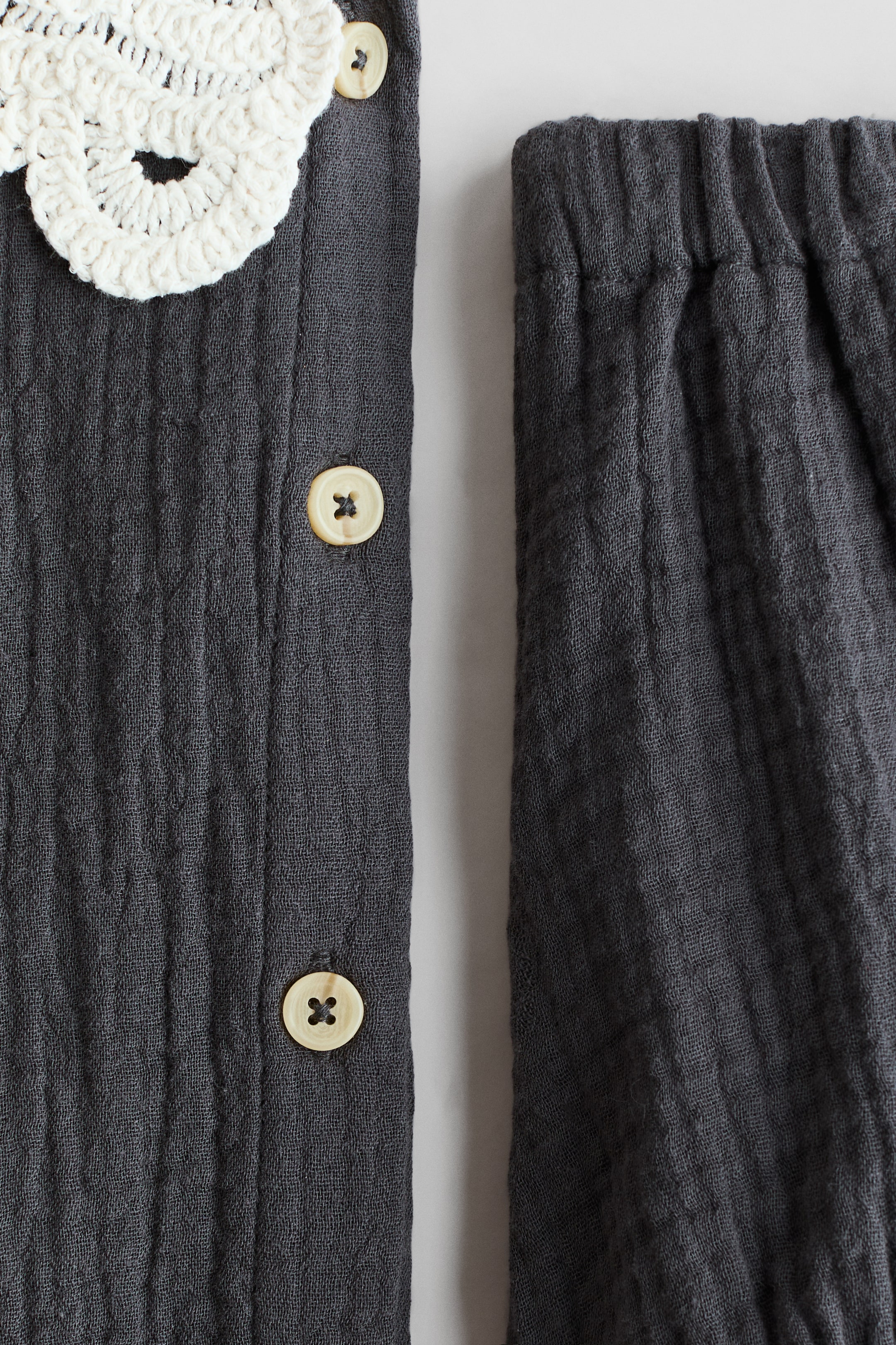 2-Piece Cotton Muslin Set