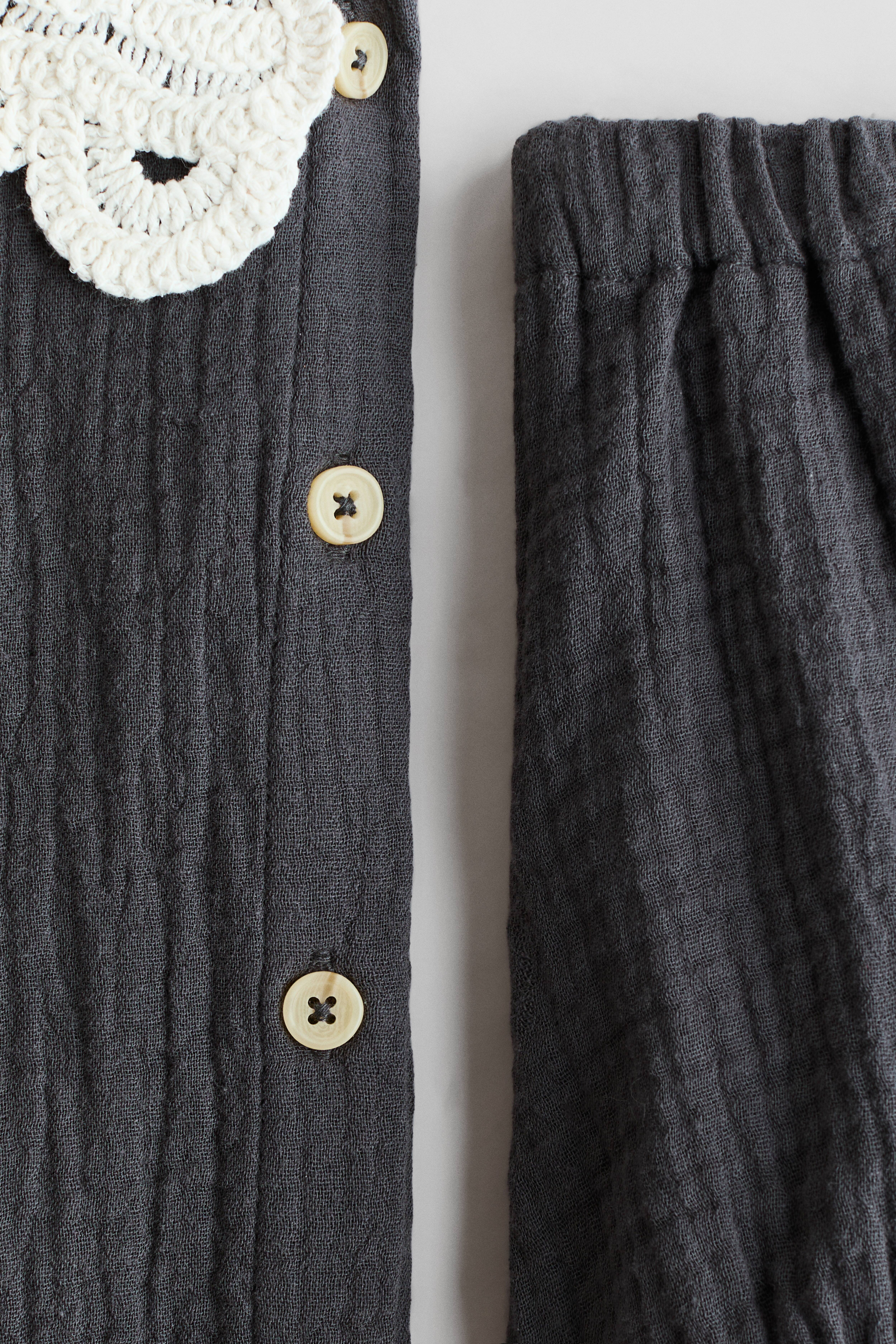 2-Piece Cotton Muslin Set