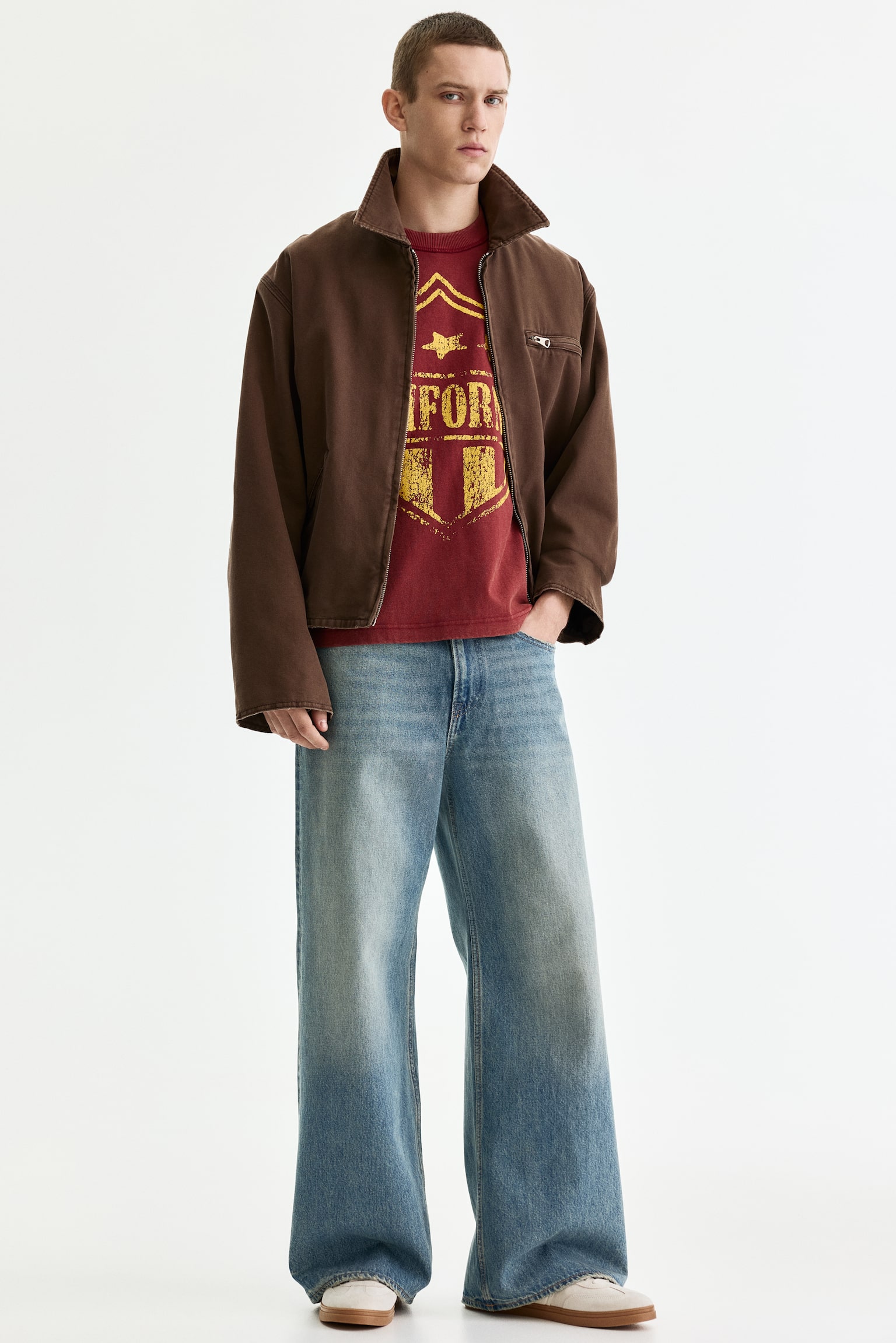 Playera Loose Fit con diseño - Red/California/Blanco/California/Café oscuro/California/Azul tenue claro/Rojo/Sunset/Gris oscuro/Rodeo Sunset/Gris claro/Not for Ceremony/Blanco/Golden/Negro/Workwear - 4