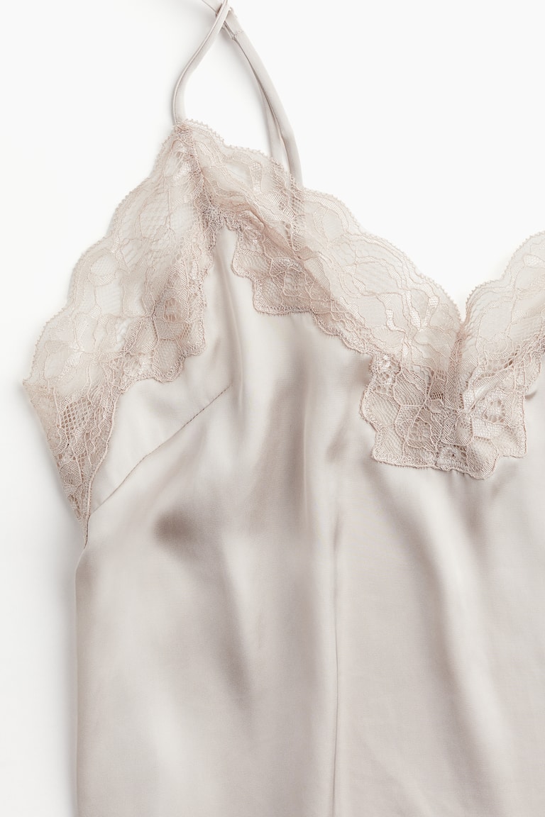 Camisón lencero de satén