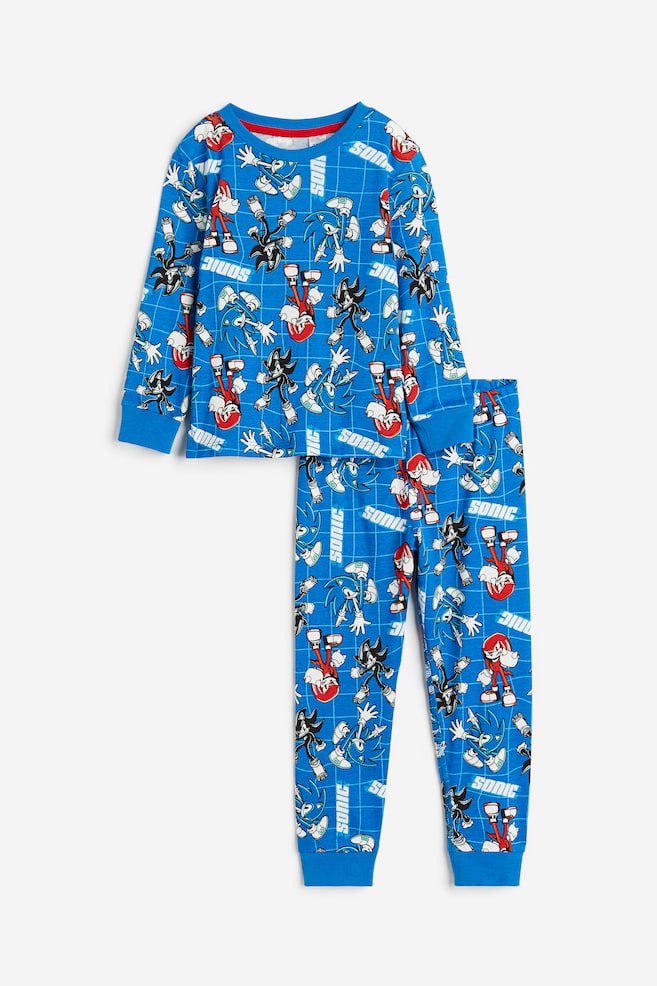 Pyjama avec impression - Bleu vif/Sonic le Hérisson/Bleu/Spider-Man/Bleu vif/Sonic le Hérisson/Bleu/Pokémon/dc/dc/dc/dc/dc/dc/dc/dc/dc - 1