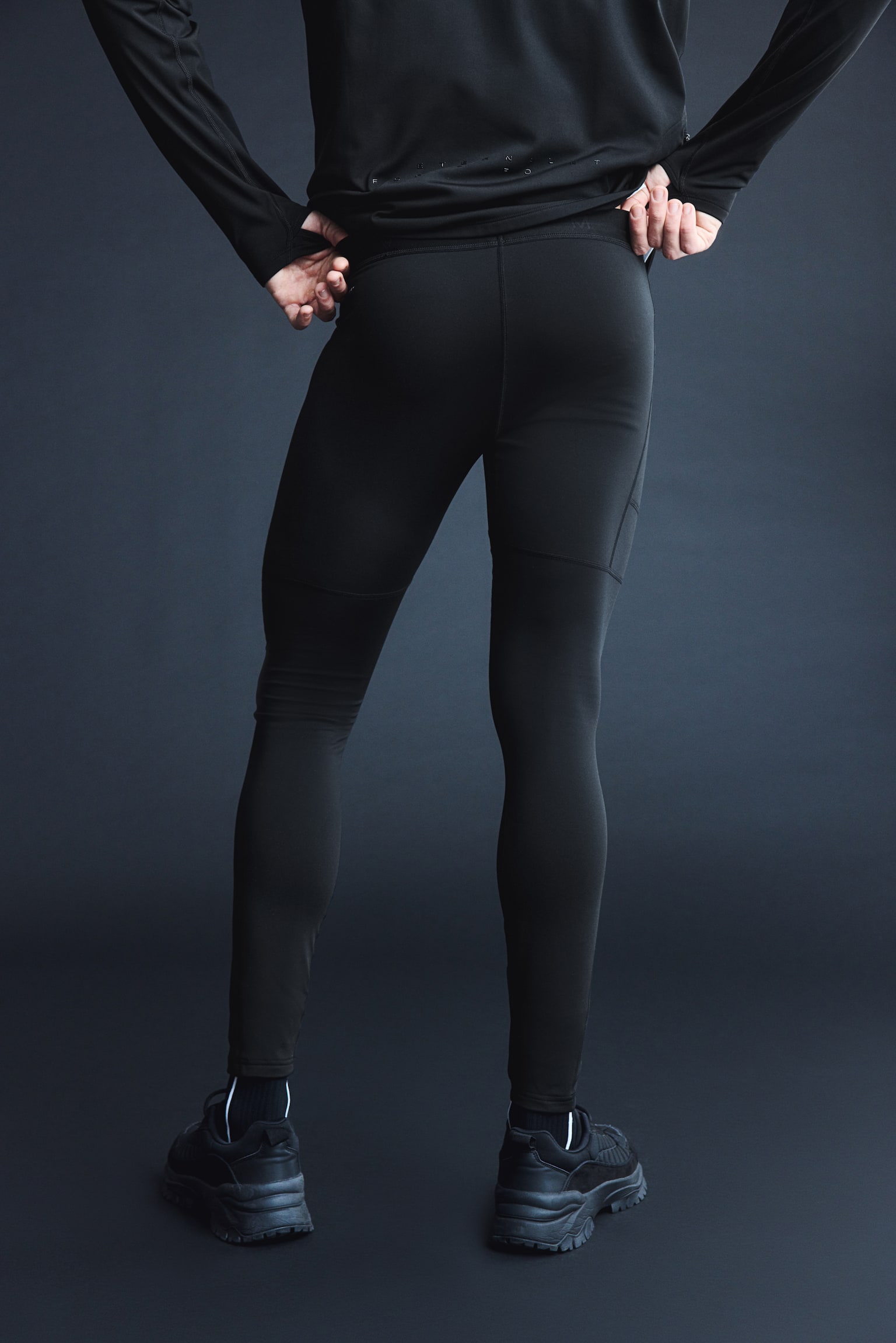 Warming sports tights with ThermoMove™ - Black/Move Zlatan - 8