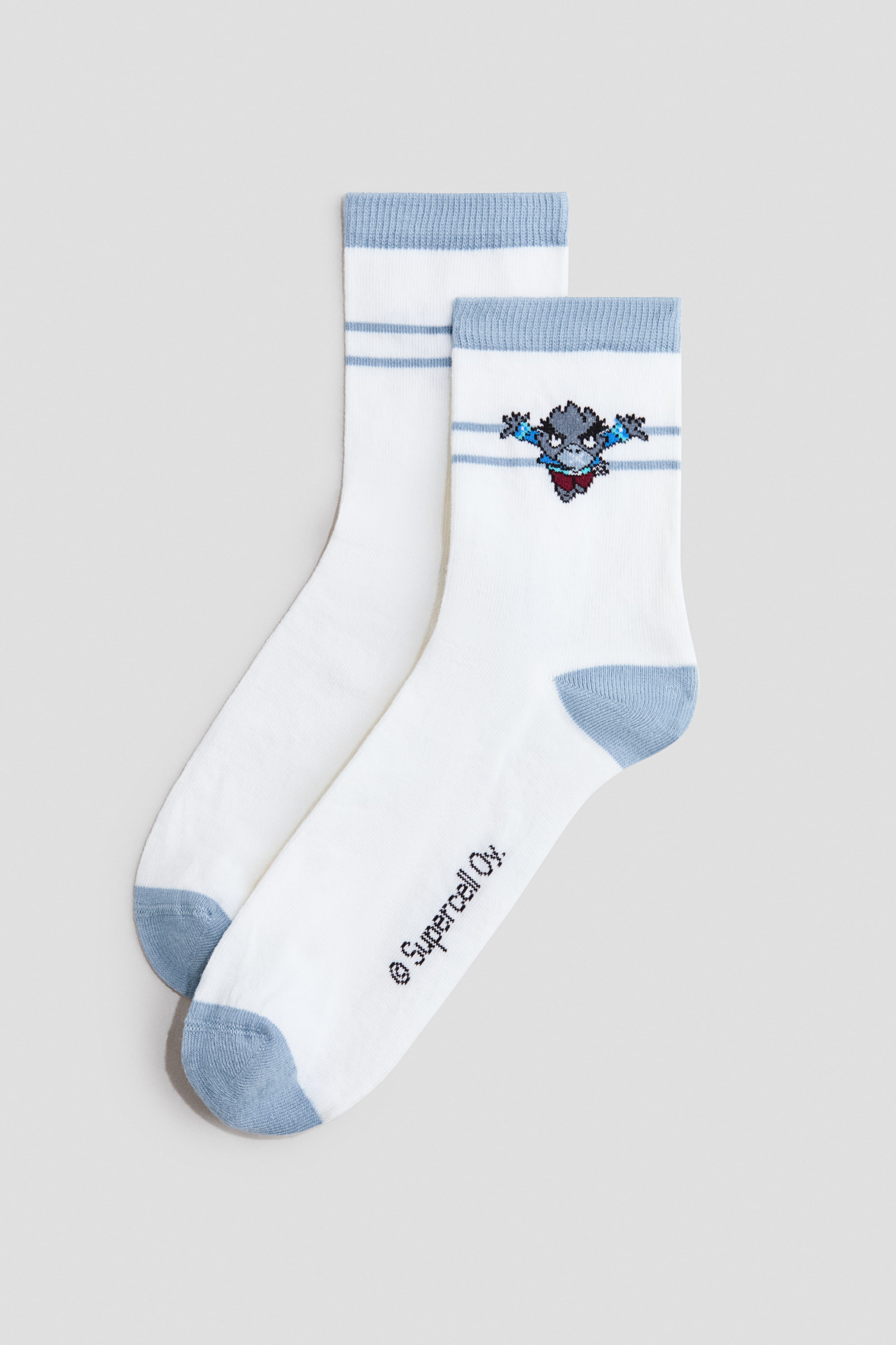 5-Pack Motif-Detail Socks