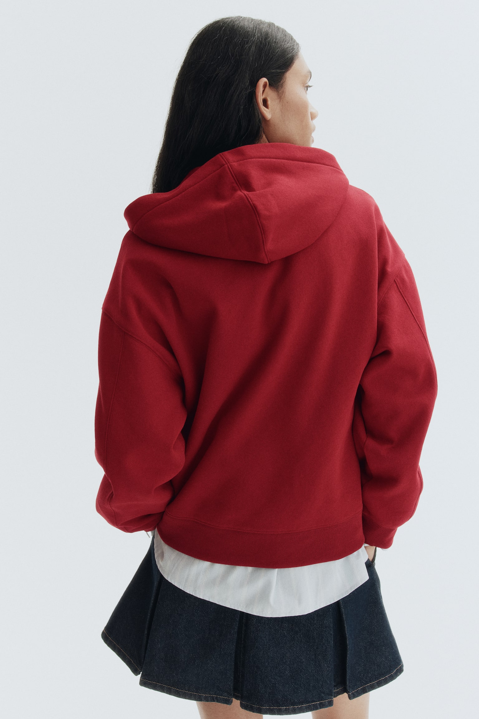 Zip-through hoodie - 深紅色/Academia/海軍藍/Newport/白色/Sport - 5