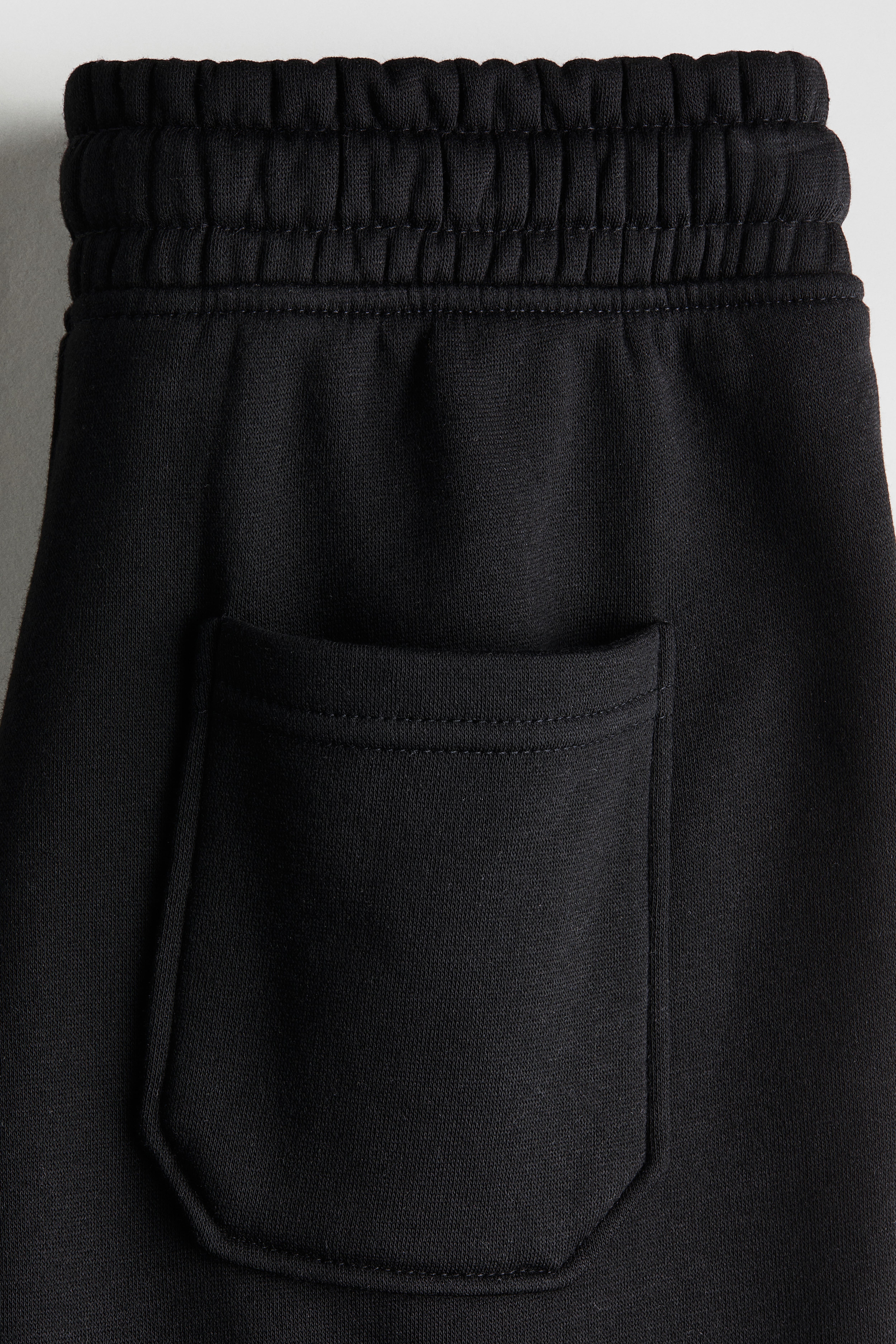 Wide-Leg Brushed-Inside Joggers