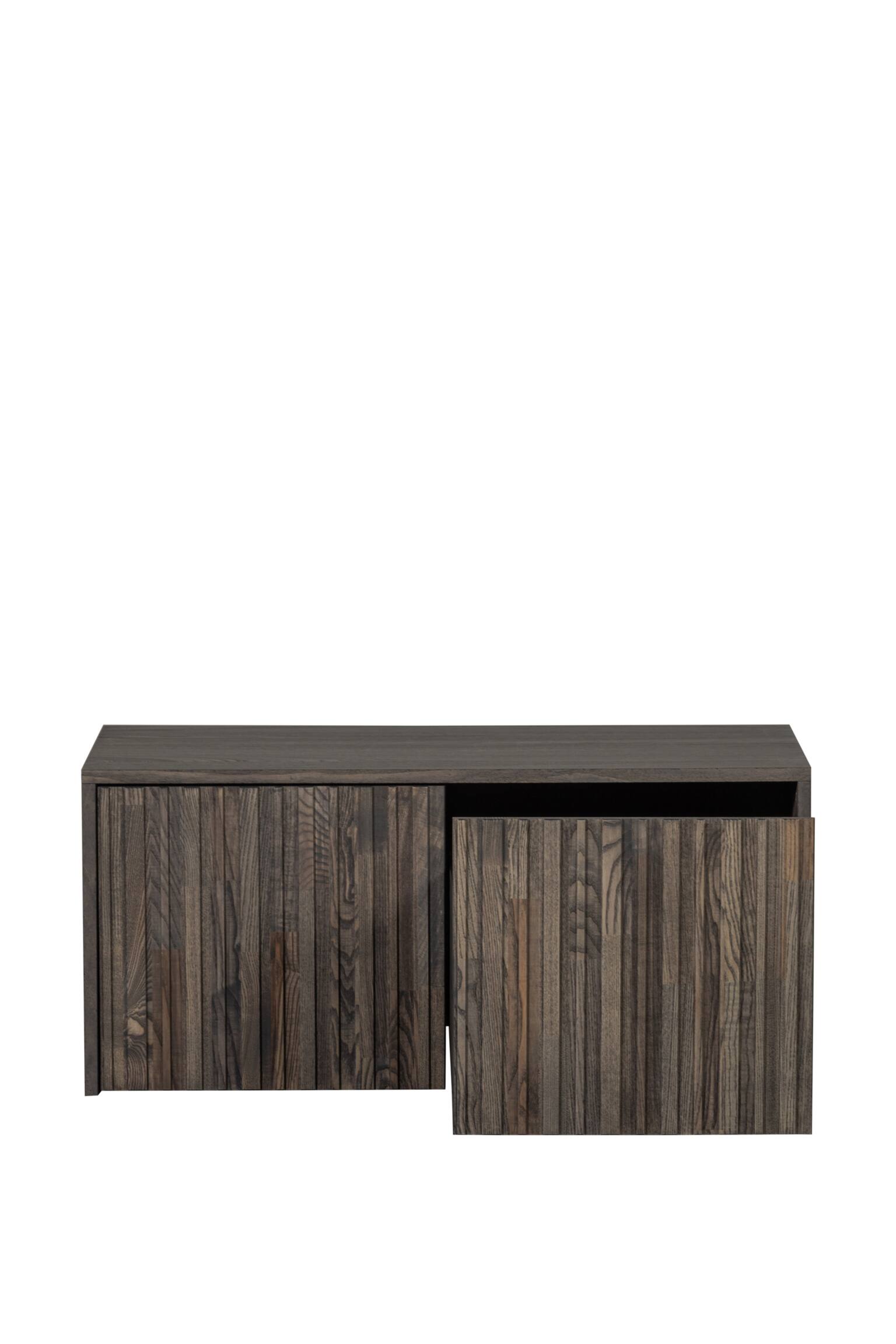 New Gravure Kistbank - Bruin/Zwart - 6