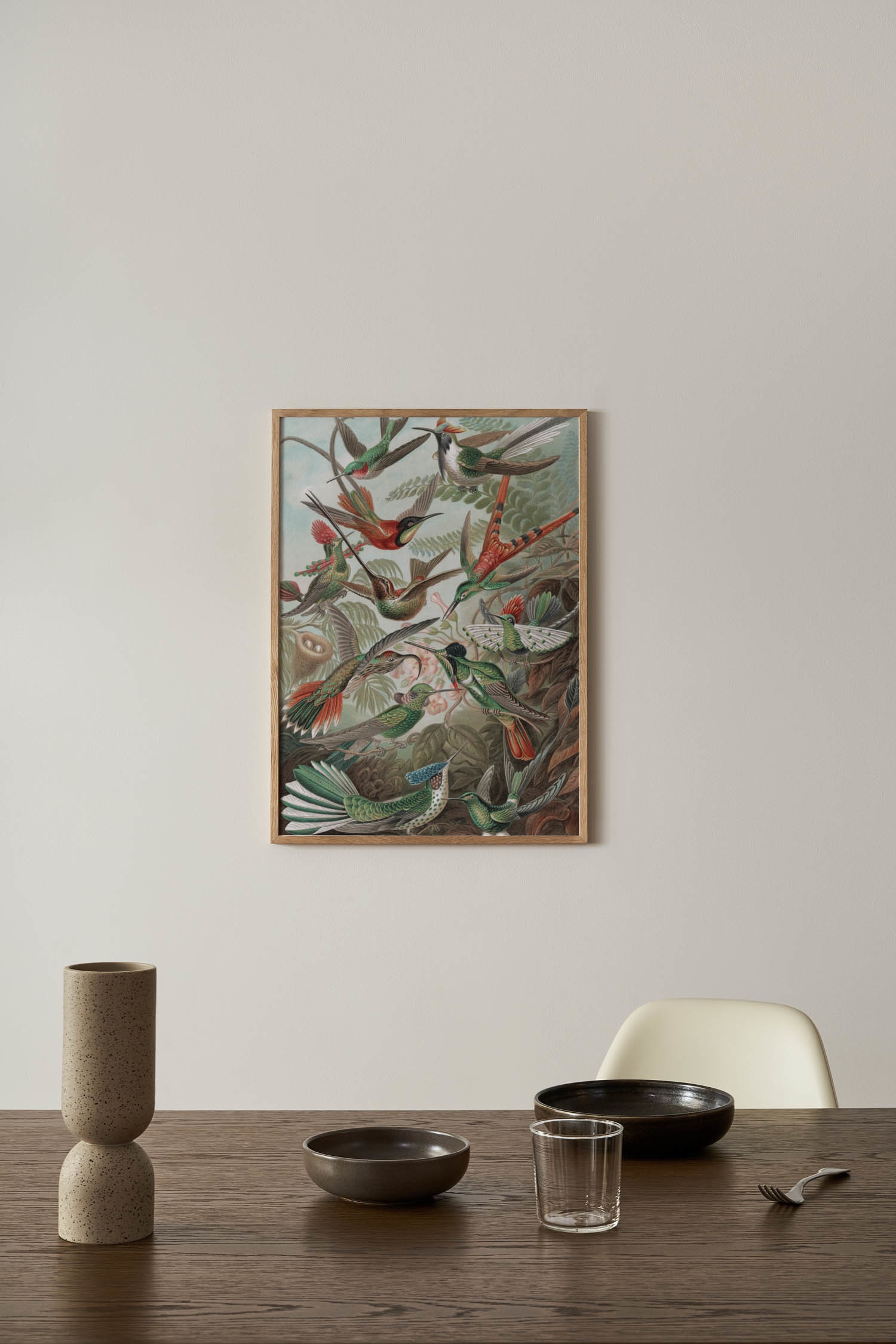 Hummingbirds Plakat - Grøn