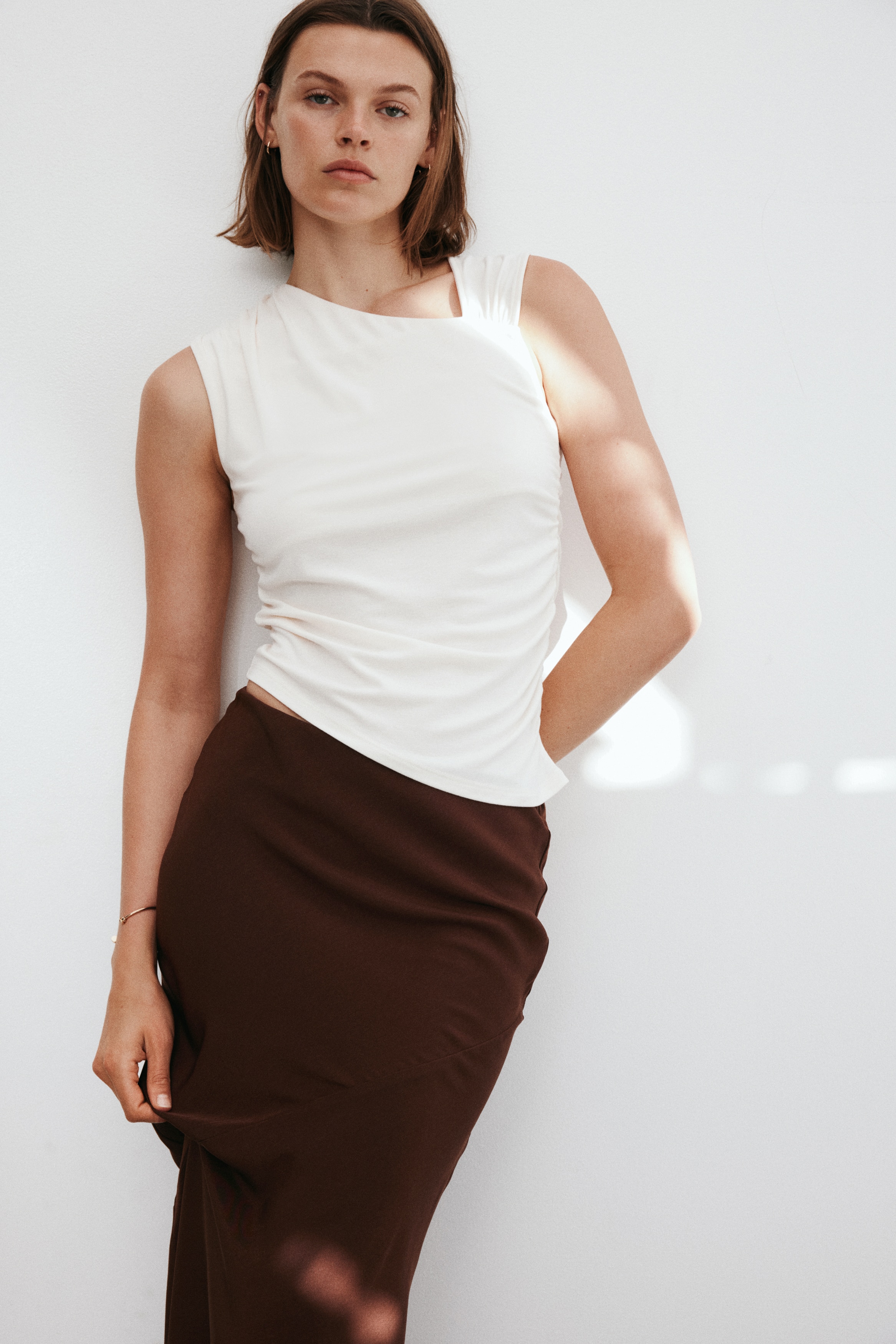 Satin Slip Skirt - thumbnail 2